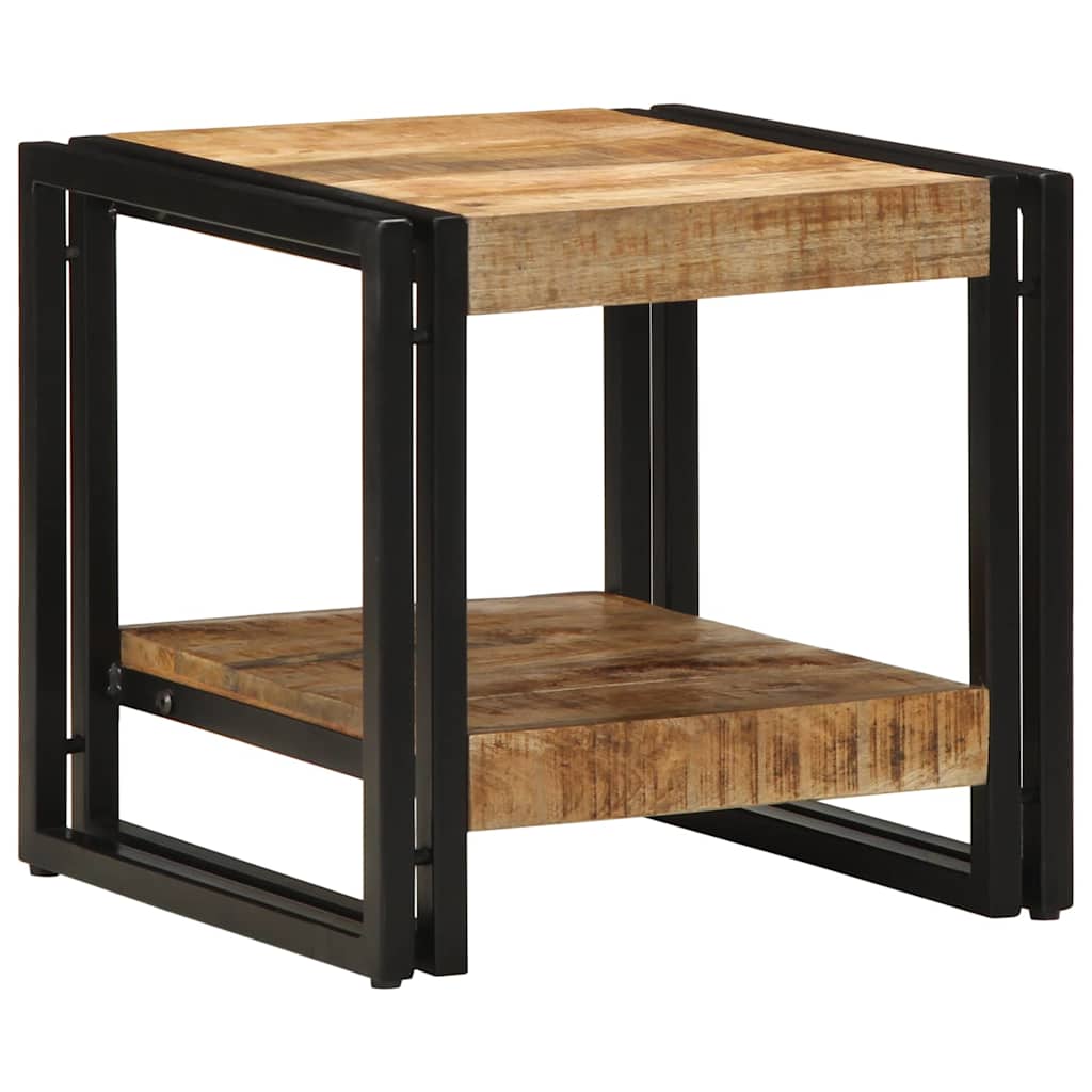 vidaXL Stolik kawowy Brązowy 40 x 40 x 38 cm Drewno z mango