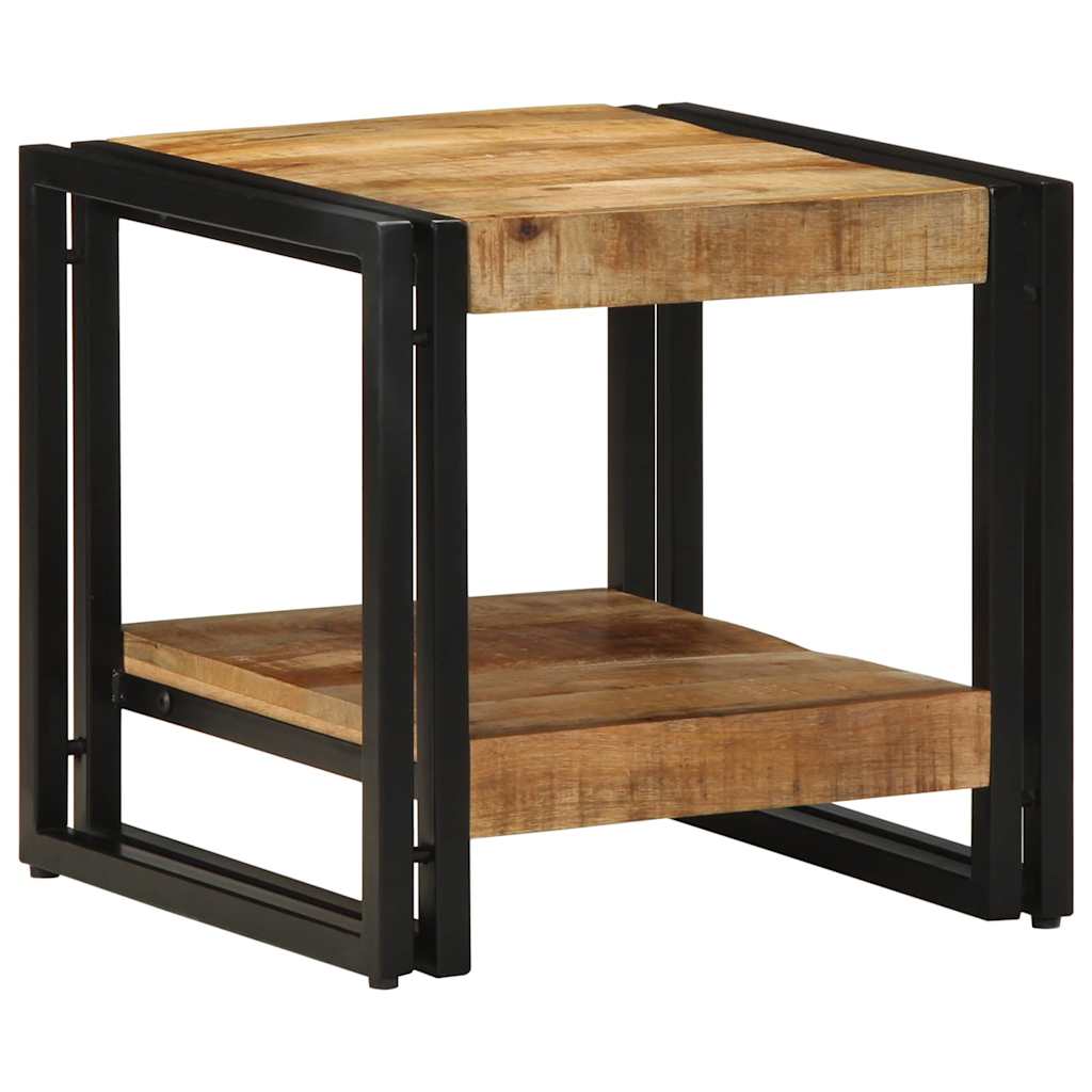 vidaXL Stolik kawowy Brązowy 40 x 40 x 38 cm Drewno z mango