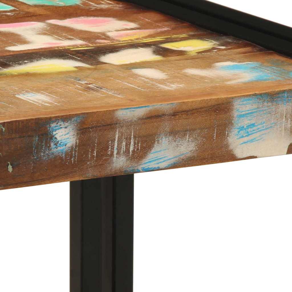 vidaXL Stolik kawowy 40 x 40 x 38 cm Lite Drewno Recyklingowe