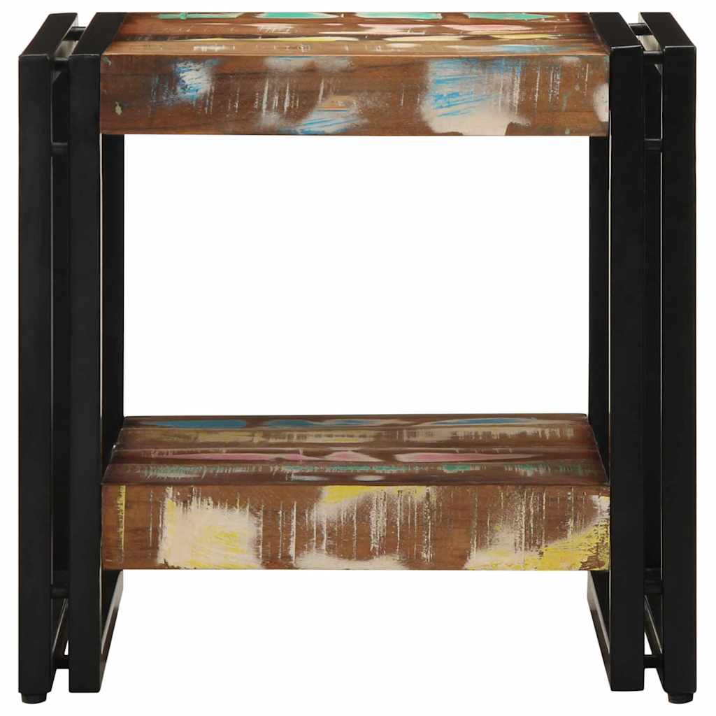 vidaXL Stolik kawowy 40 x 40 x 38 cm Lite Drewno Recyklingowe