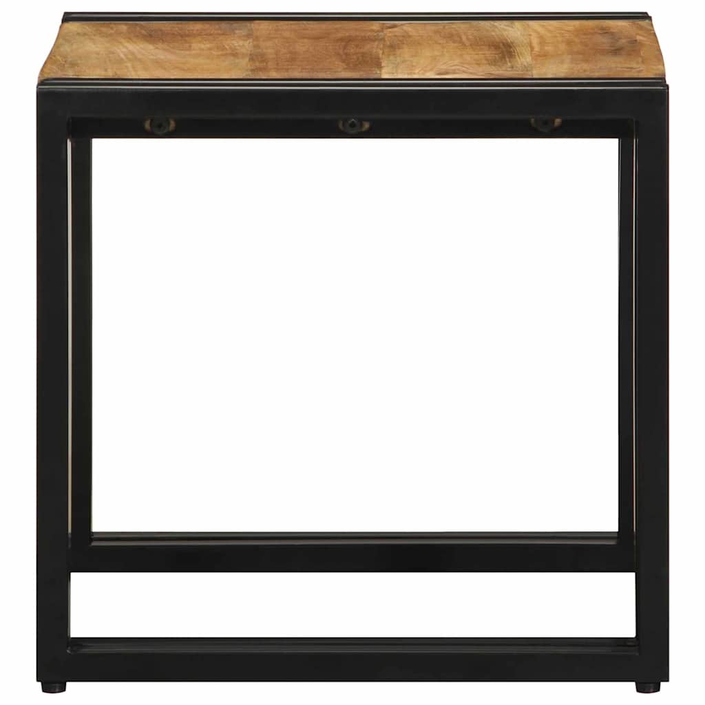 vidaXL Stolik kawowy Brązowy 40 x 40 x 38 cm Drewno z mango