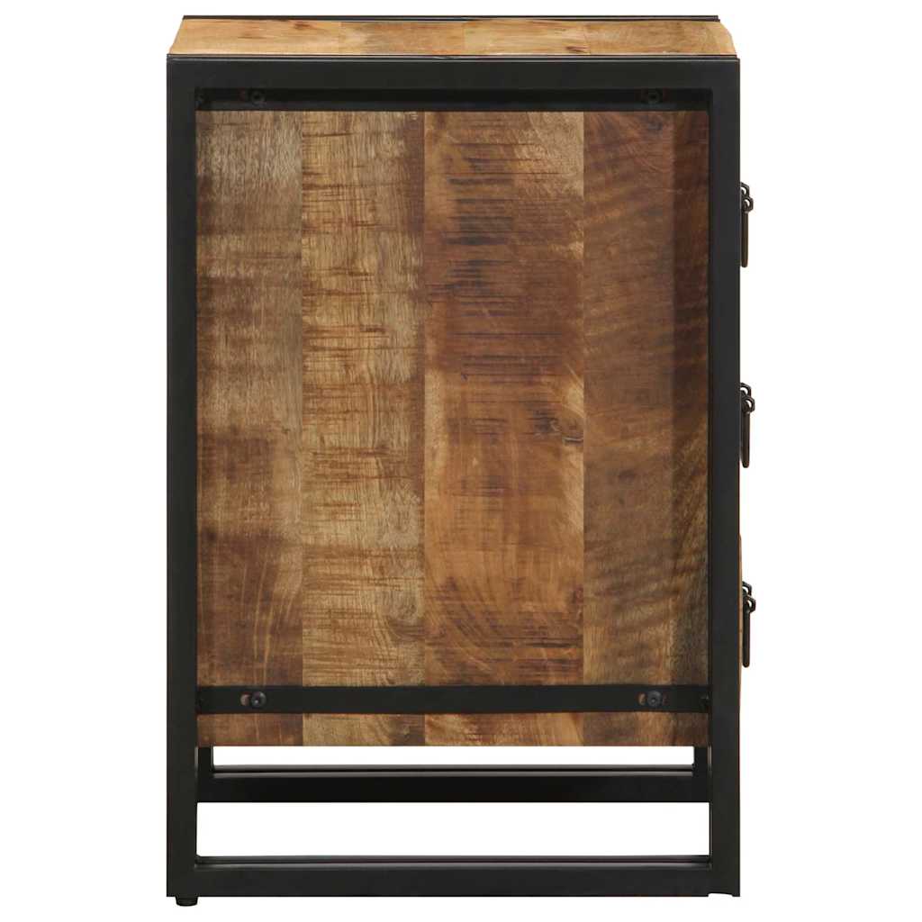 vidaXL Szafka Nocna z szufladą Brązowy 40 x 40 x 59 cm Drewno z mango