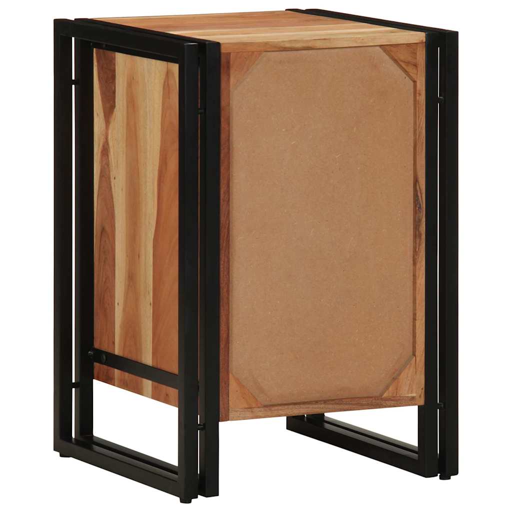 vidaXL Szafka Nocna Brązowy 40 x 40 x 59 cm Lite Drewno Akacji