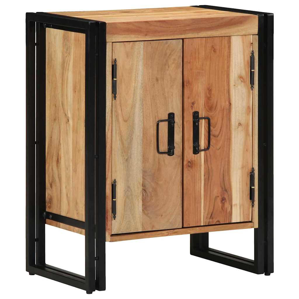 vidaXL Szafka na buty Brązowy 56 x 35 x 70 cm Lite drewno akacjowe