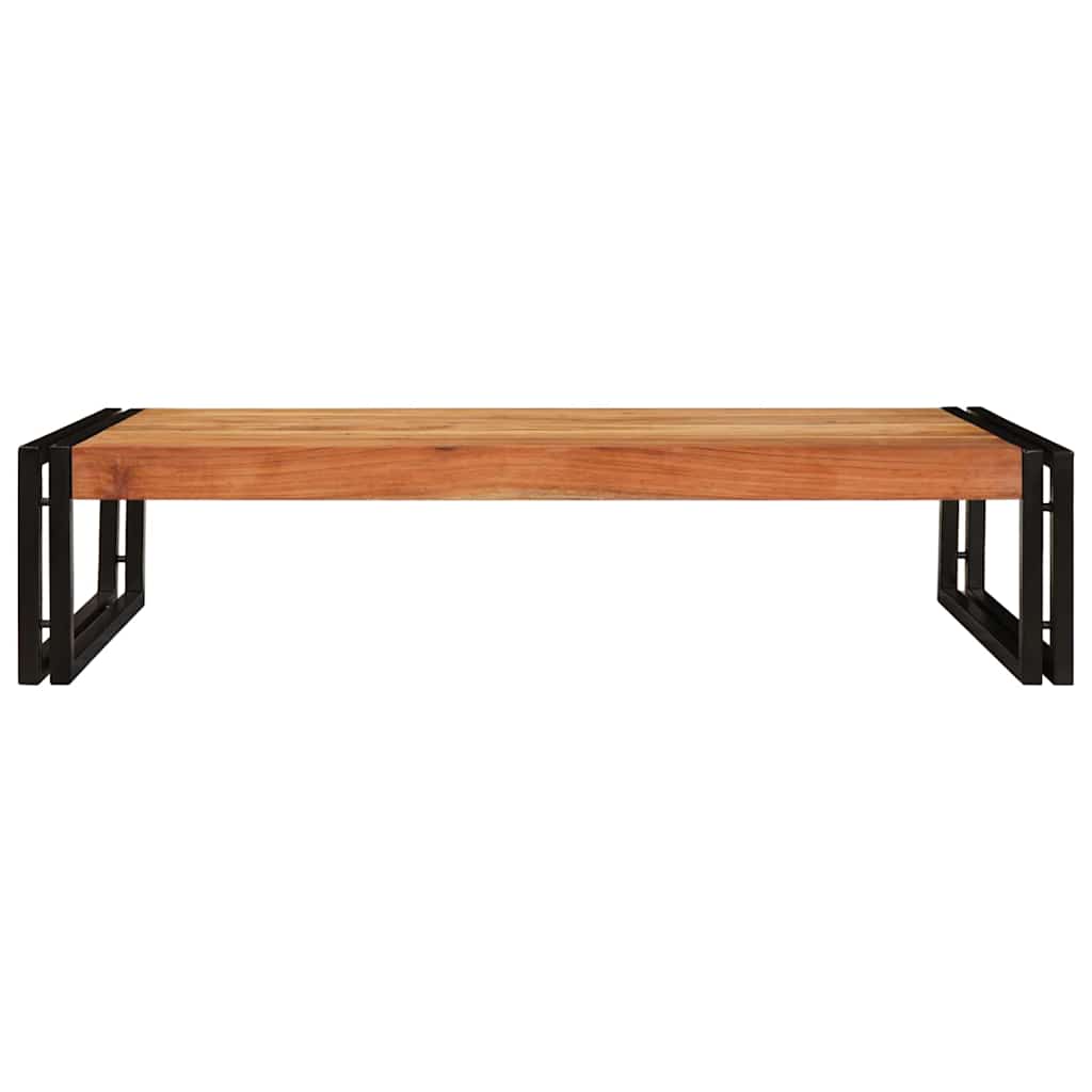 vidaXL Półka łazienkowa Brązowy 100 x 50 x 23 cm Lite Drewno Akacji