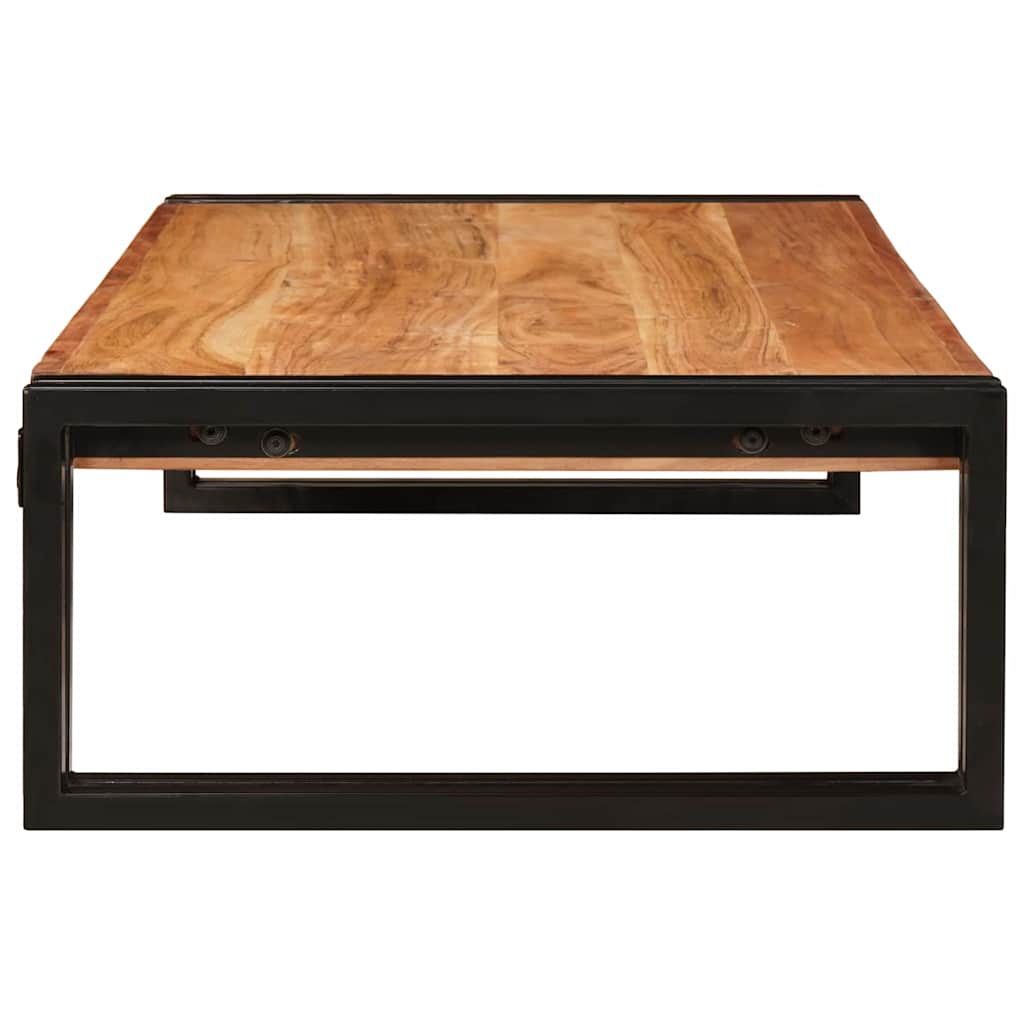 vidaXL Półka łazienkowa Brązowy 100 x 50 x 23 cm Lite Drewno Akacji