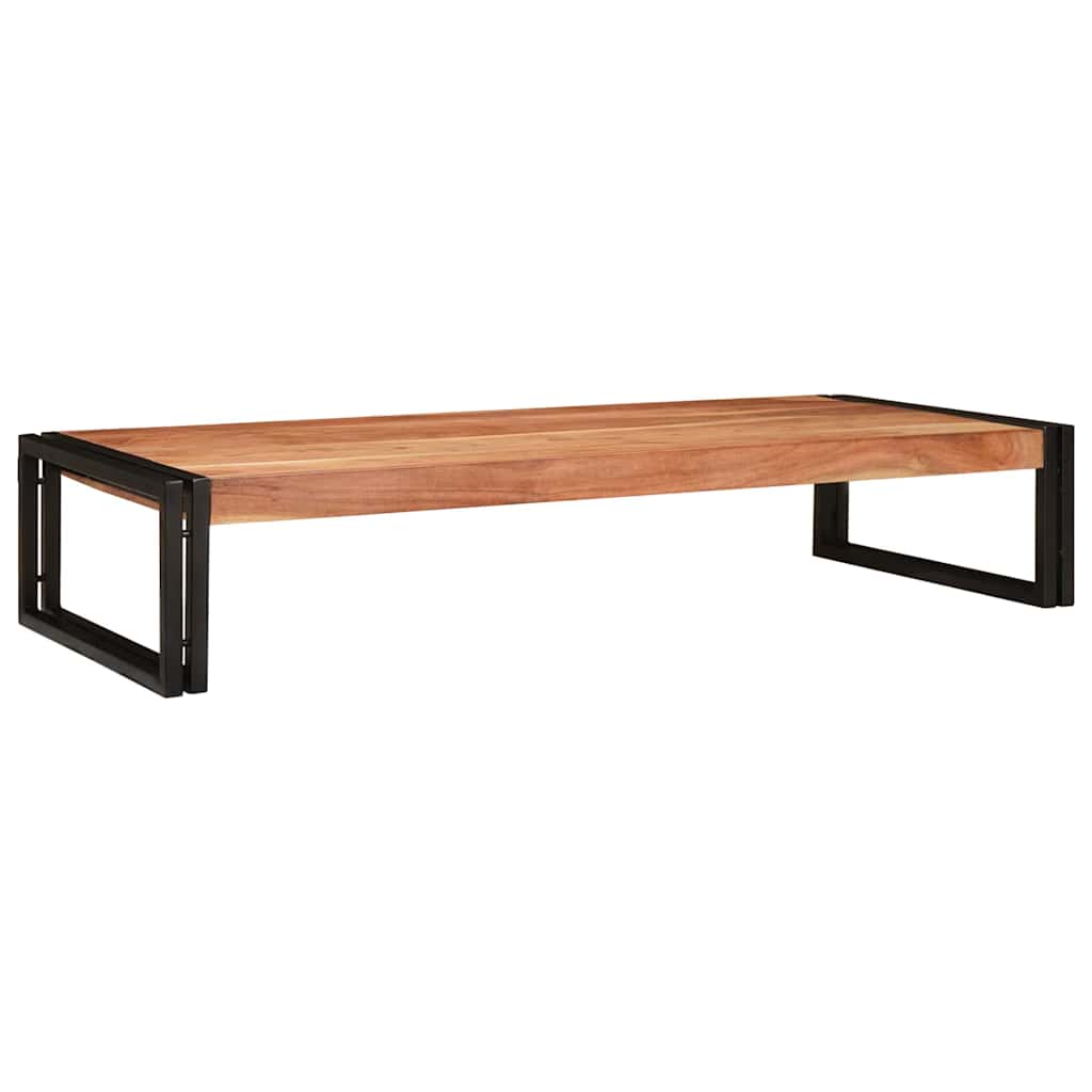 vidaXL Półka łazienkowa Brązowy 120 x 50 x 23 cm Lite Drewno Akacji