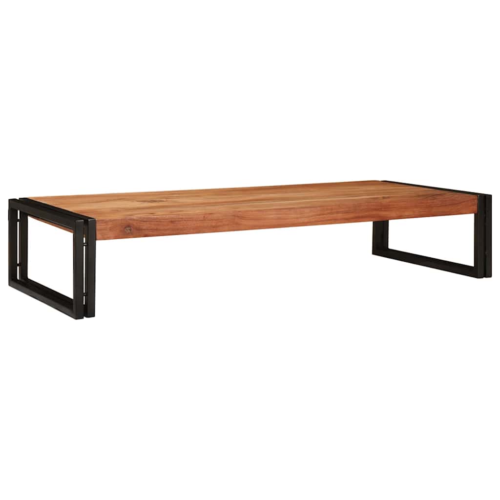 vidaXL Półka łazienkowa Brązowy 120 x 50 x 23 cm Lite Drewno Akacji