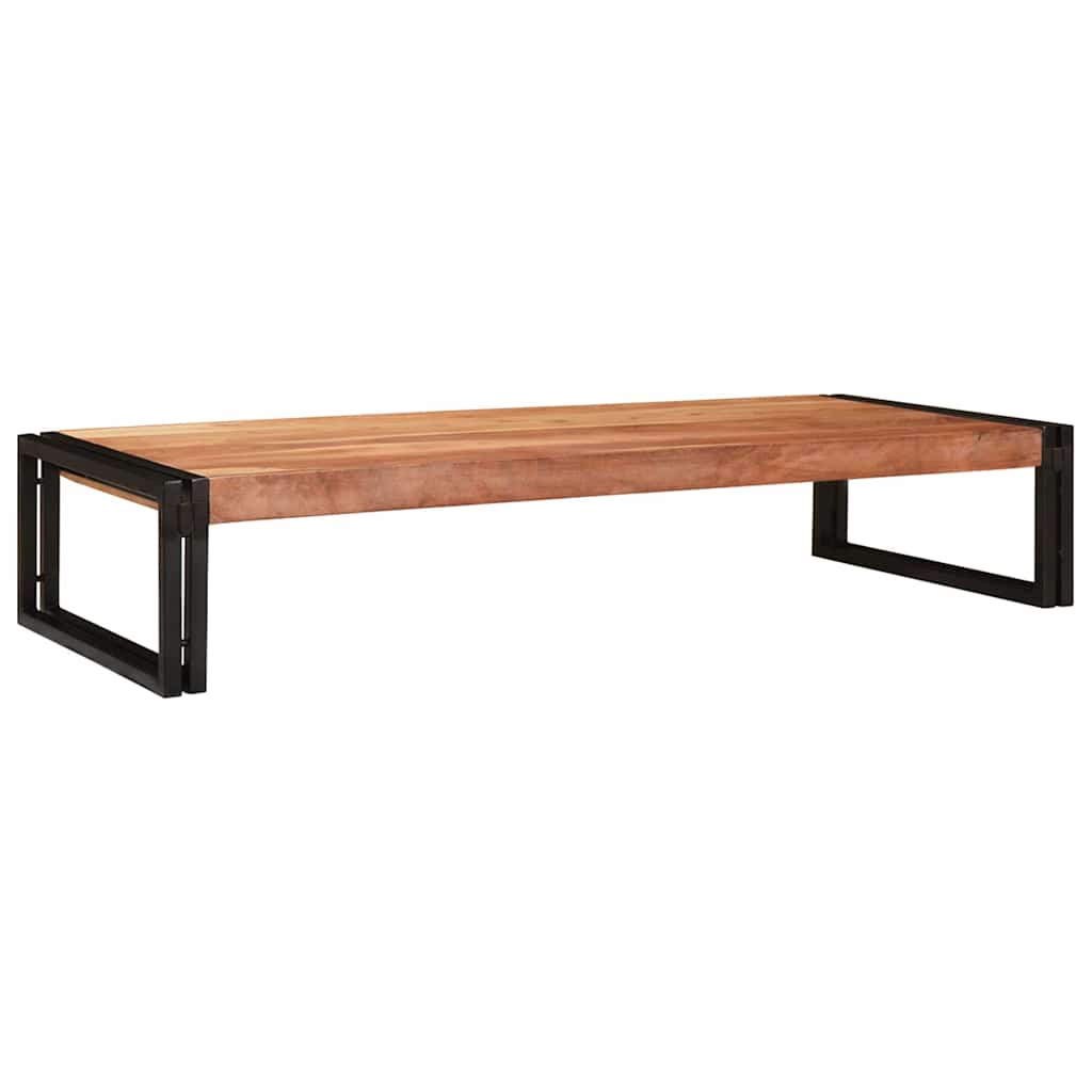 vidaXL Półka łazienkowa Brązowy 120 x 50 x 23 cm Lite Drewno Akacji