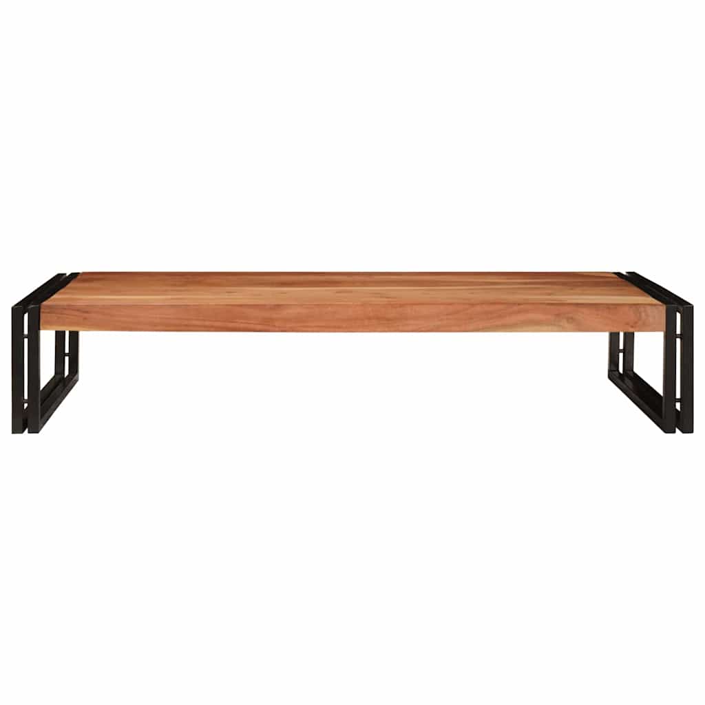 vidaXL Półka łazienkowa Brązowy 120 x 50 x 23 cm Lite Drewno Akacji
