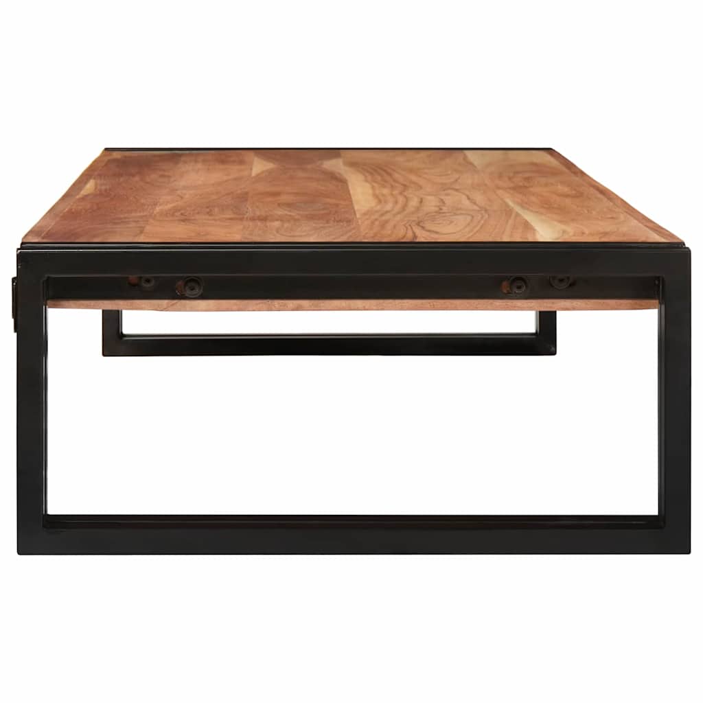 vidaXL Półka łazienkowa Brązowy 120 x 50 x 23 cm Lite Drewno Akacji