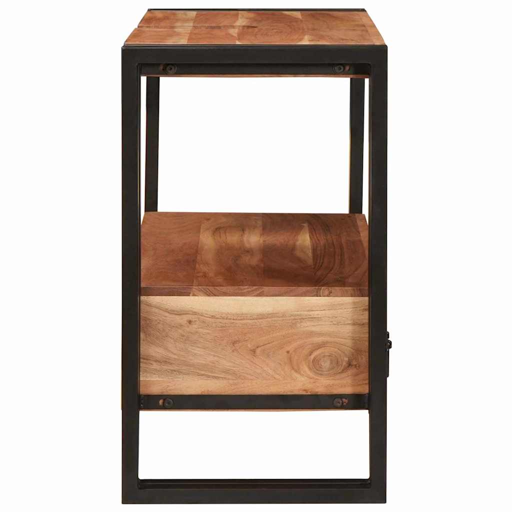 vidaXL Szafka toaletki Brązowy 71 x 33 x 58 cm Lite Drewno Akacji