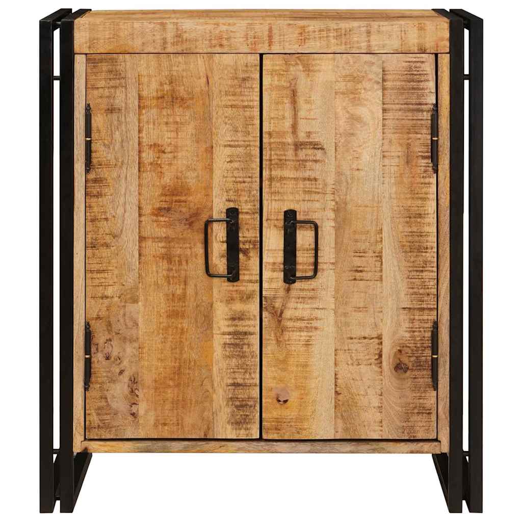 vidaXL Szafka Nocna Brązowy 66 x 35 x 76 cm Surowe drewno mango