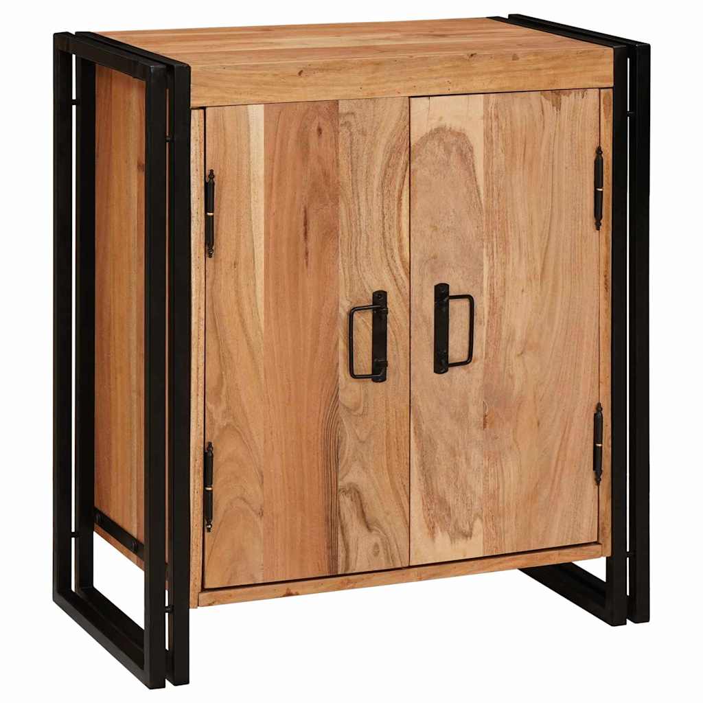 vidaXL Szafka Nocna Brązowy 66 x 35 x 76 cm lite drewno akacjowe