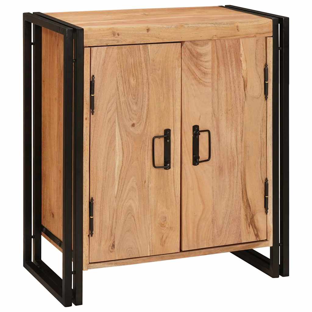 vidaXL Szafka Nocna Brązowy 66 x 35 x 76 cm lite drewno akacjowe