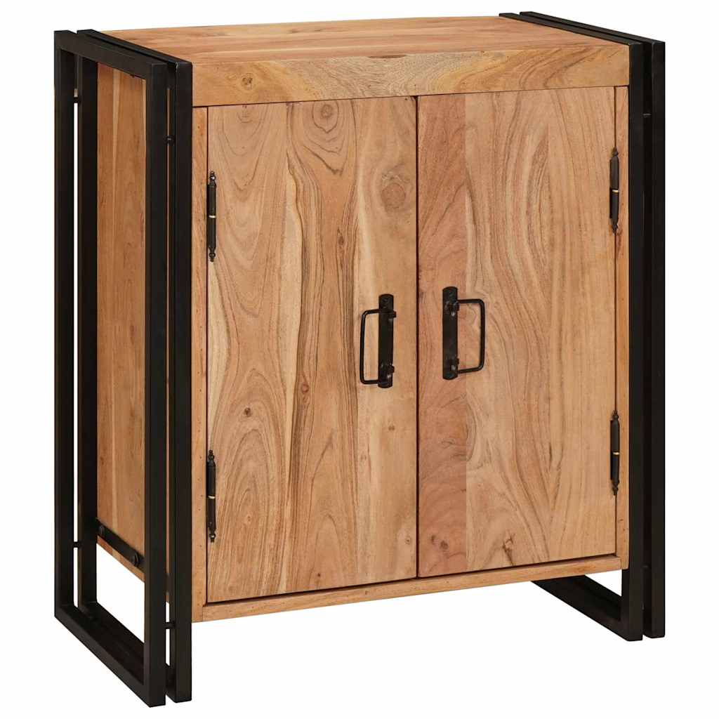 vidaXL Szafka Nocna Brązowy 66 x 35 x 76 cm lite drewno akacjowe
