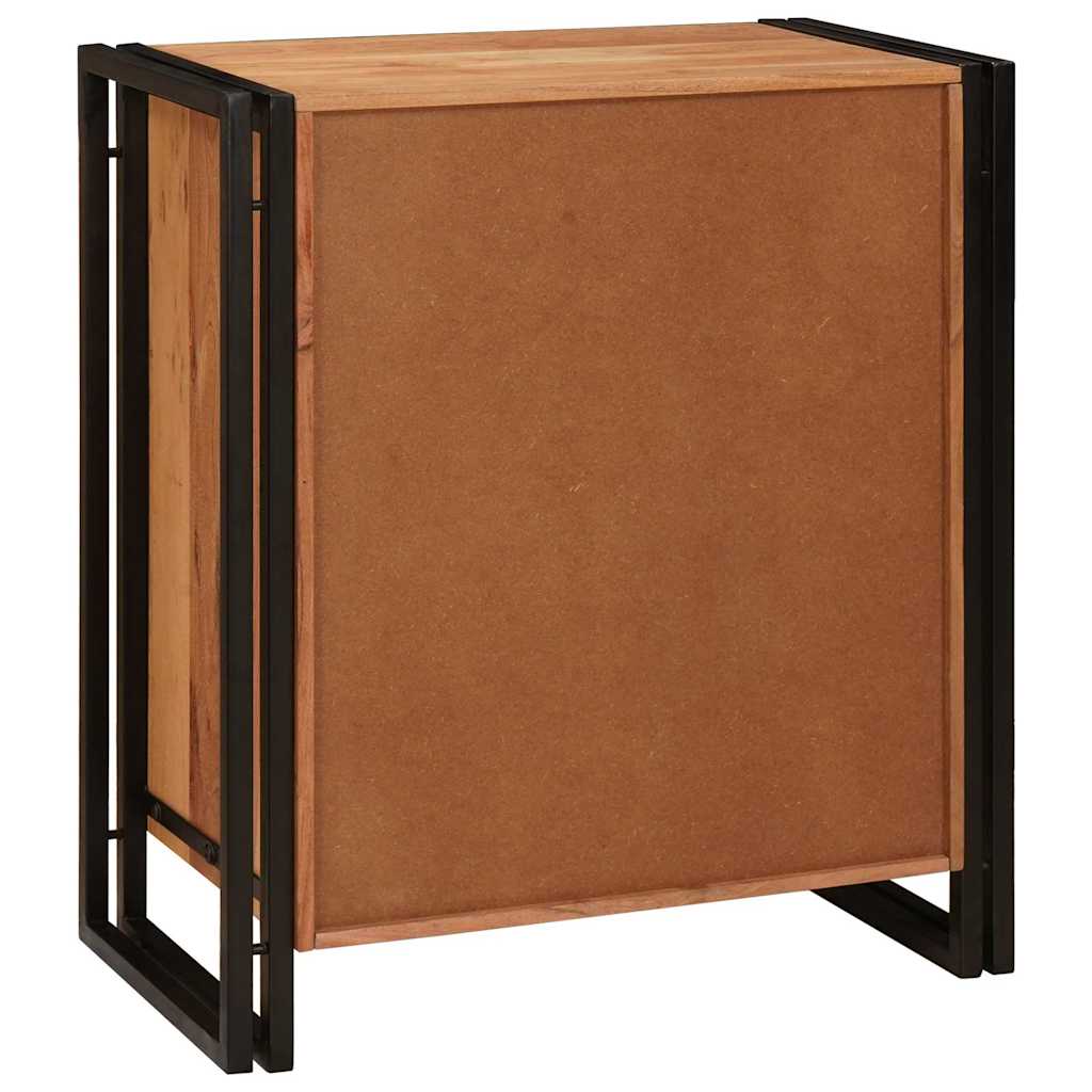 vidaXL Szafka Nocna Brązowy 66 x 35 x 76 cm lite drewno akacjowe