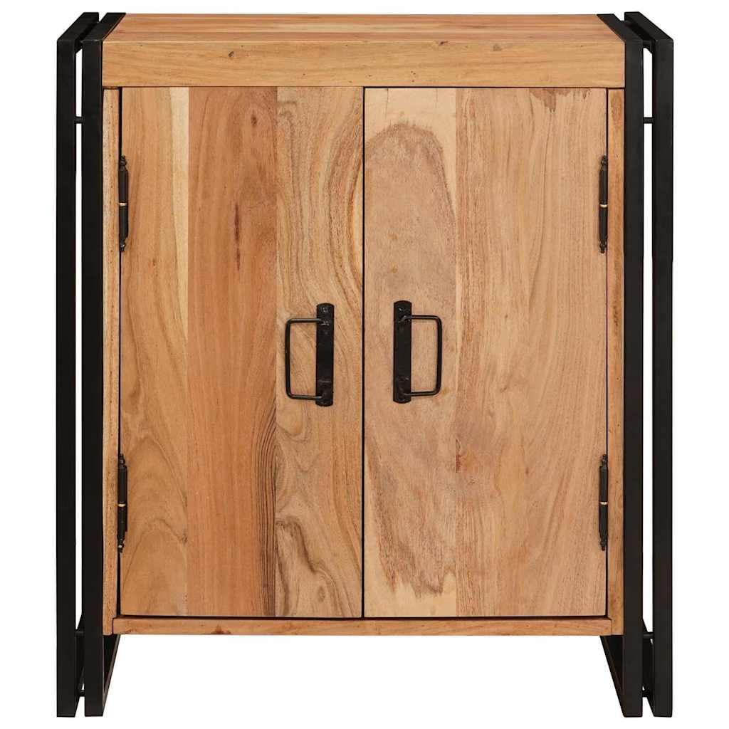 vidaXL Szafka Nocna Brązowy 66 x 35 x 76 cm lite drewno akacjowe