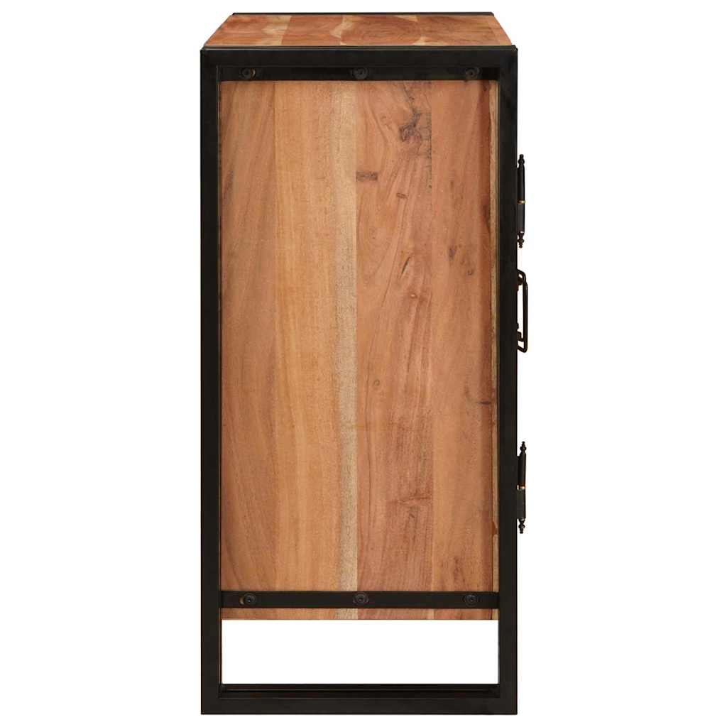 vidaXL Szafka Nocna Brązowy 66 x 35 x 76 cm lite drewno akacjowe