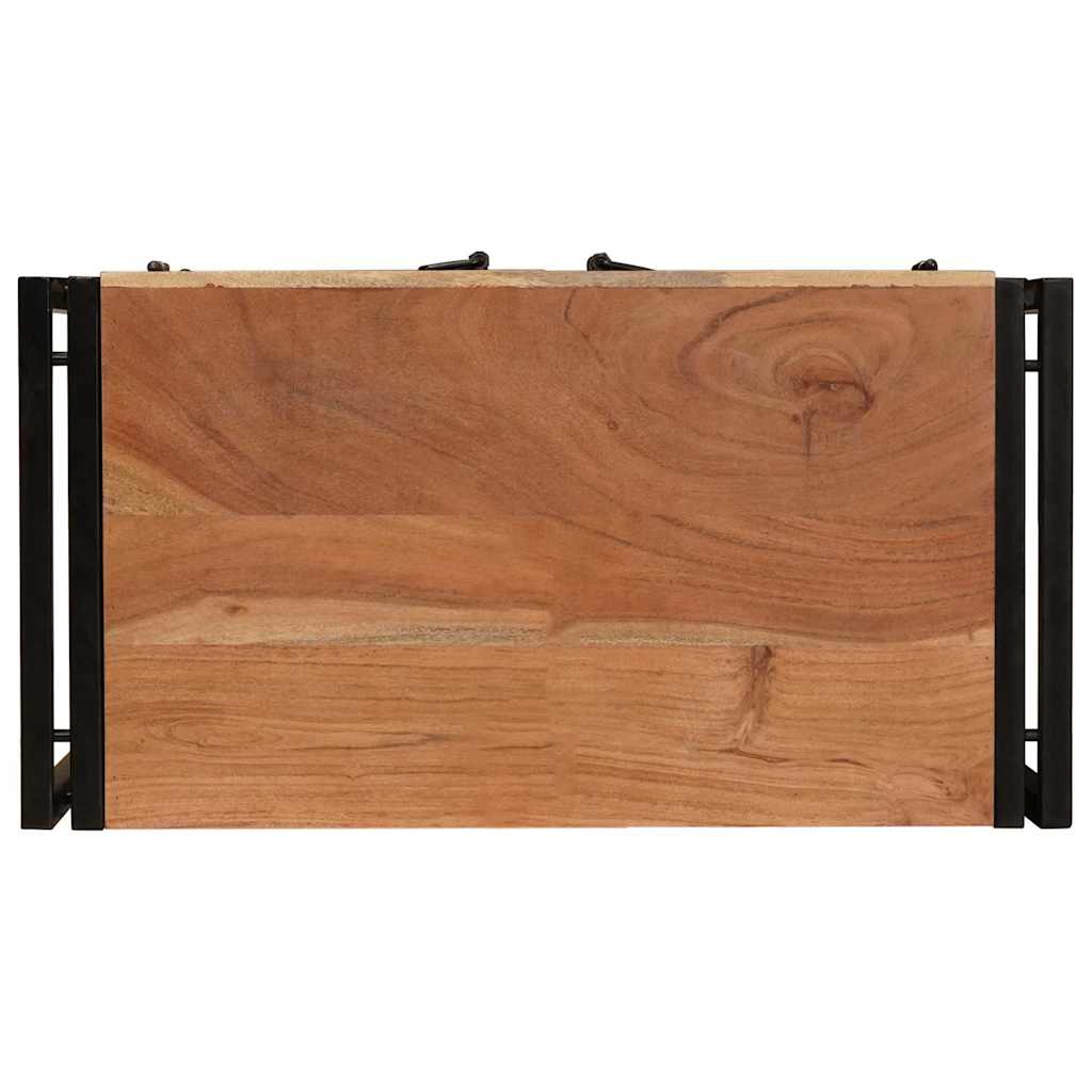 vidaXL Szafka Nocna Brązowy 66 x 35 x 76 cm lite drewno akacjowe