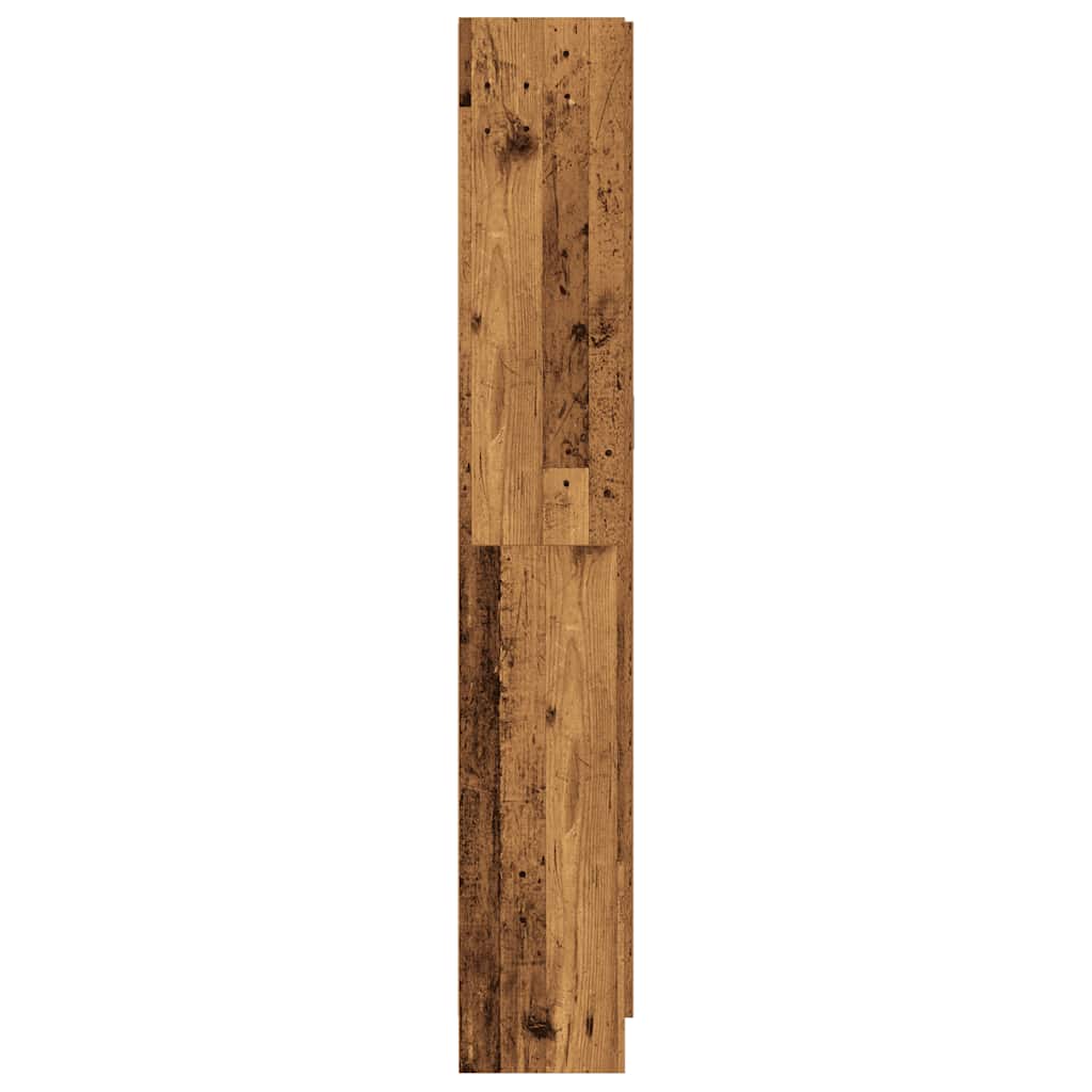 vidaXL Szafka, stare drewno, 82,5x30,5x185cm, materiał drewnopochodny