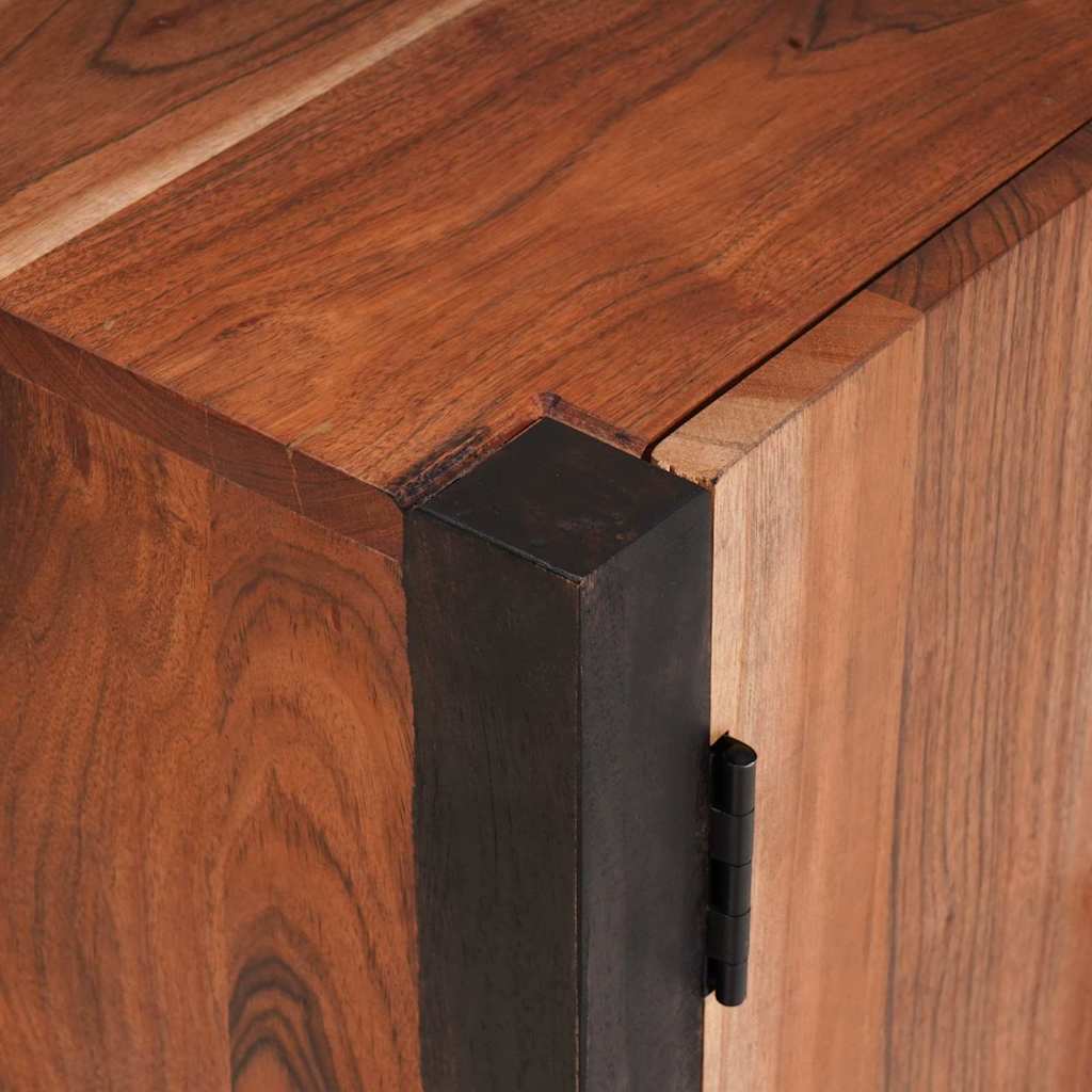 vidaXL Bufet 3 pcs Brązowy 55 x 30 x 75 cm Lite Drewno Akacji
