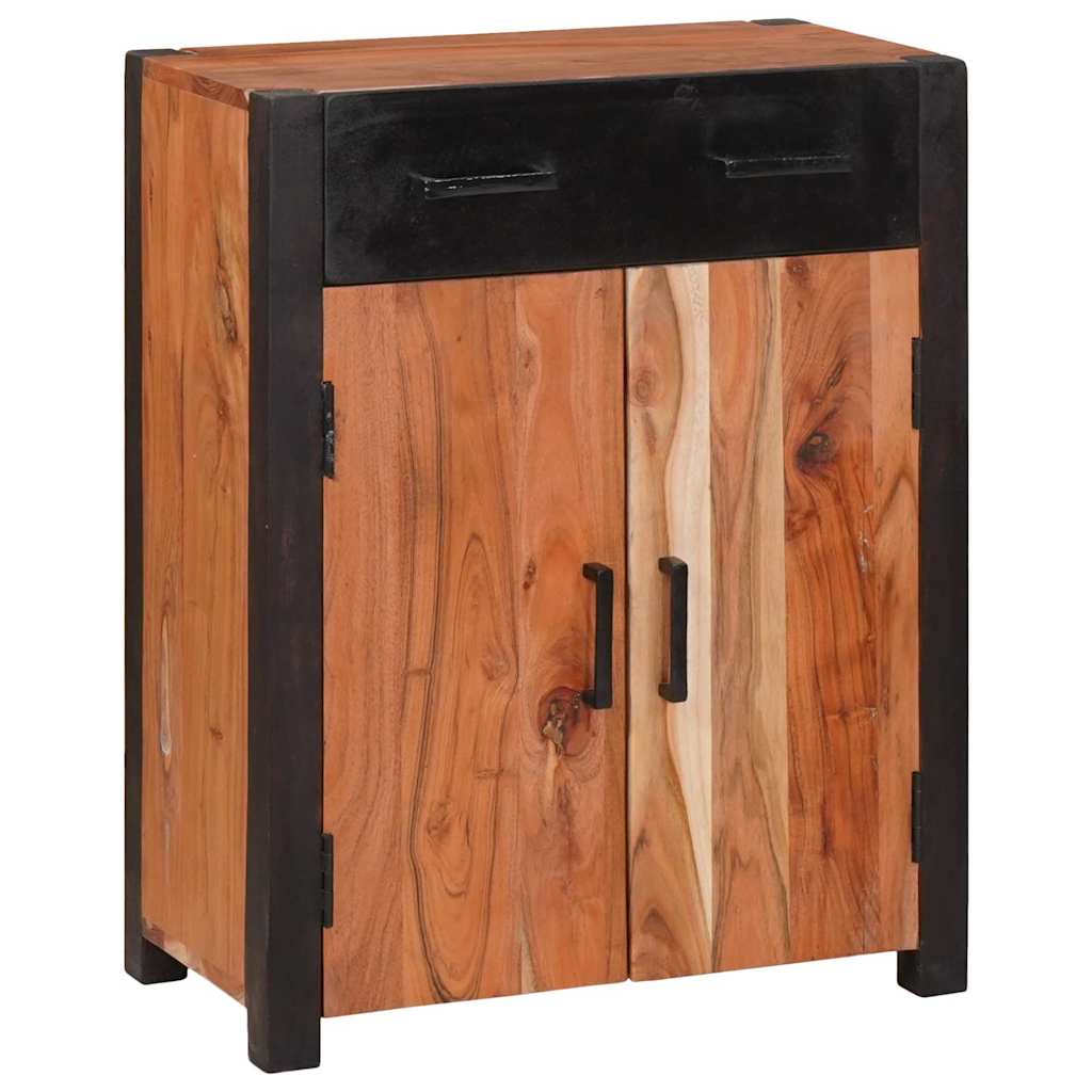 vidaXL Bufet 2 pcs Brązowy 110 x 30 x 75 cm Lite Drewno Akacji