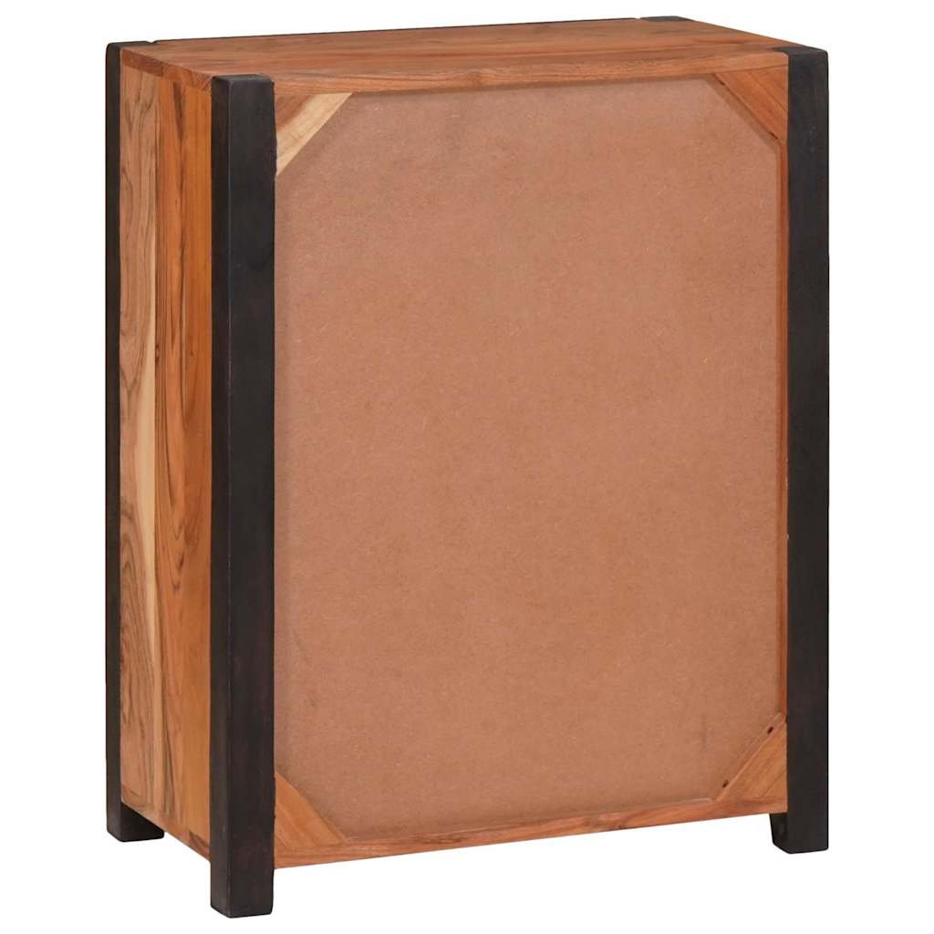 vidaXL Bufet 2 pcs Brązowy 110 x 30 x 75 cm Lite Drewno Akacji