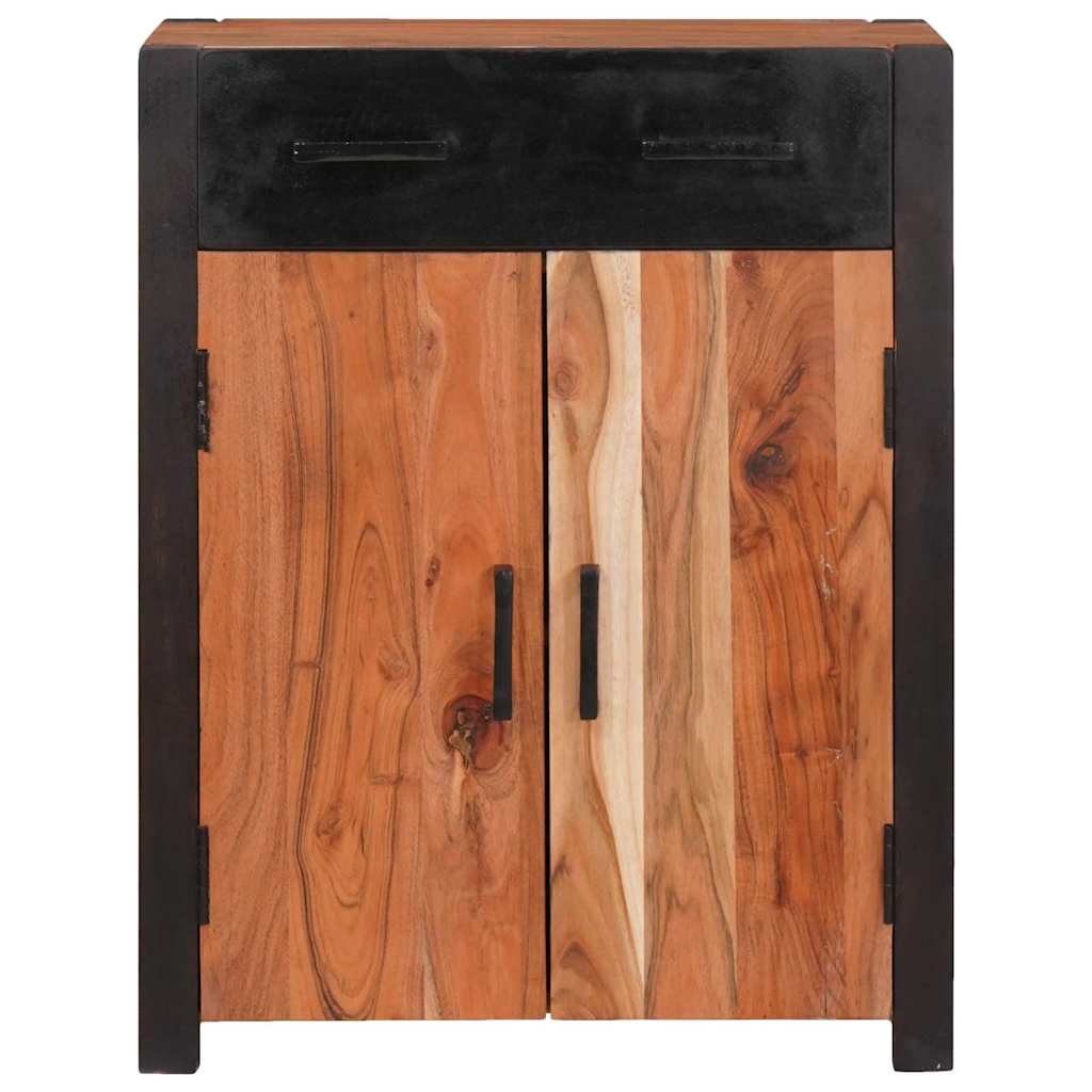 vidaXL Bufet 2 pcs Brązowy 110 x 30 x 75 cm Lite Drewno Akacji