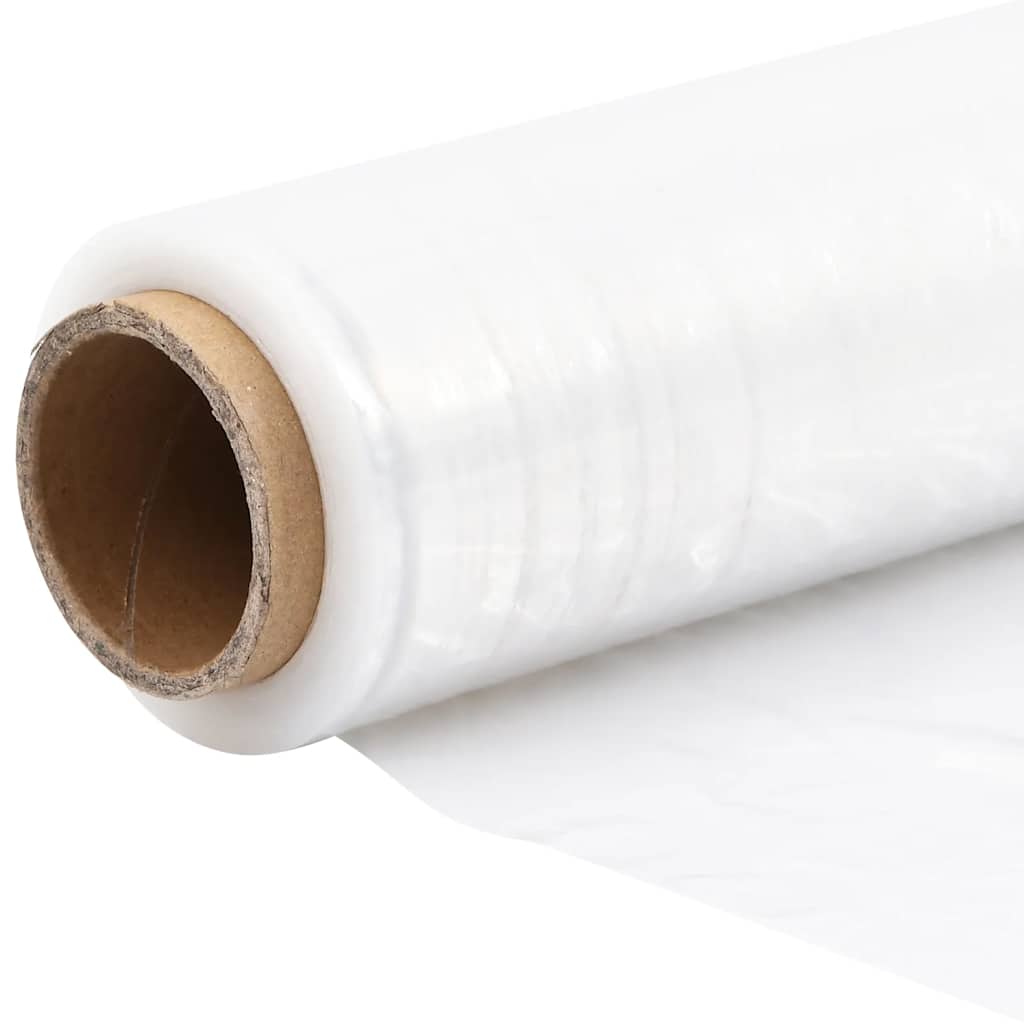 vidaXL Folia stretch 6 szt. Przezroczysta 17 μm 50 cm x 300 m