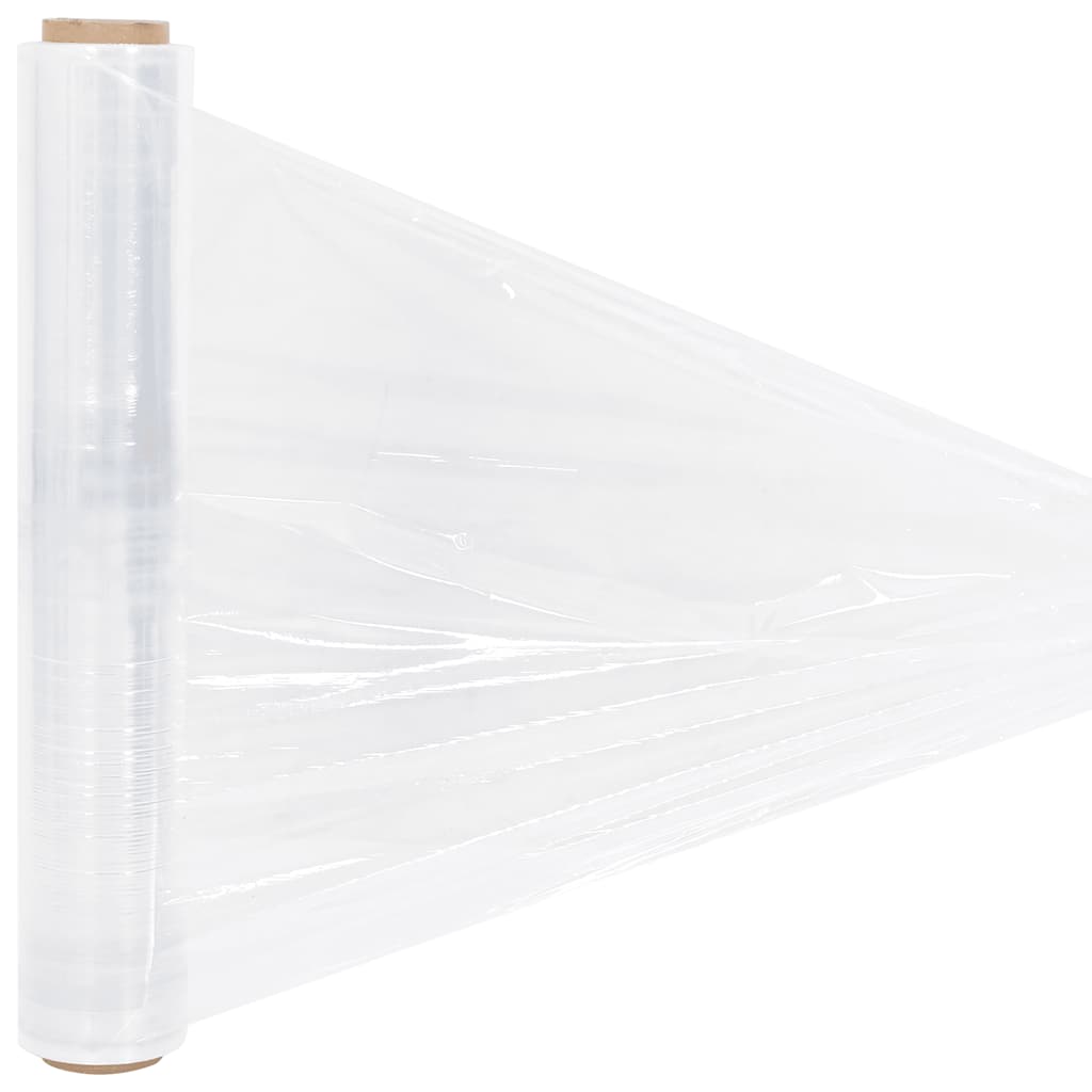vidaXL Folia stretch 6 szt. Przezroczysta 30 μm 50 cm x 300 m