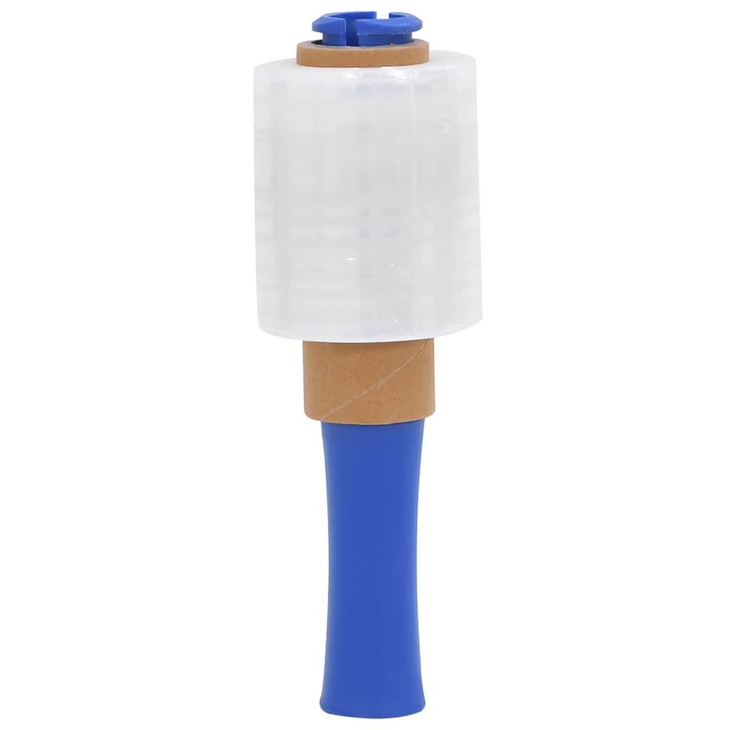 vidaXL Folia stretch z uchwytem 10 szt. Przezroczysta 23 µm