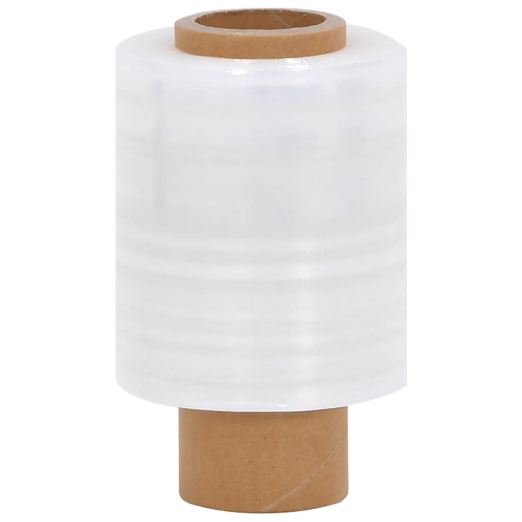 vidaXL Folie stretch 50 szt. Przezroczyste 23 µm 10 cm x 150 m