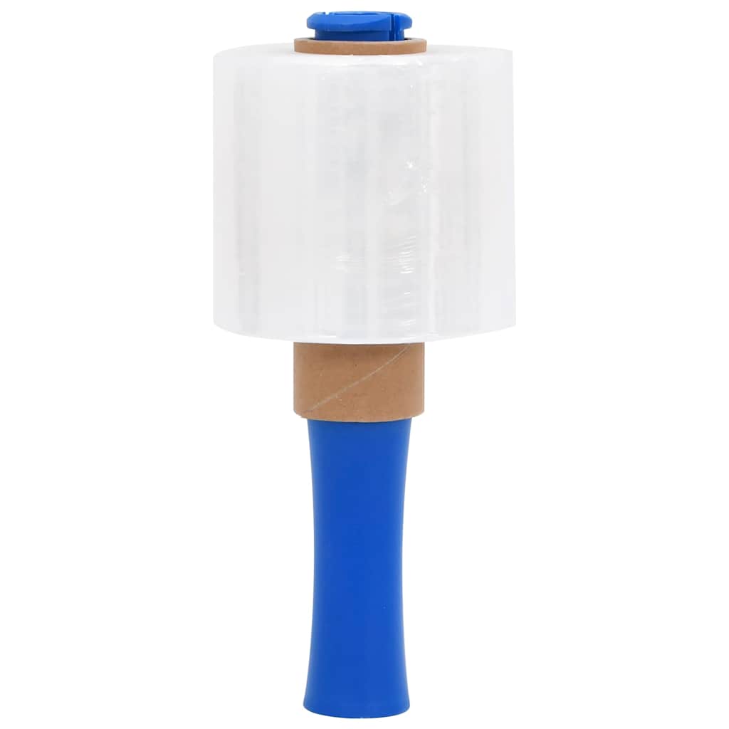 vidaXL Folie stretch 10 szt. Przezroczyste 23 µm 10 cm x 300 m