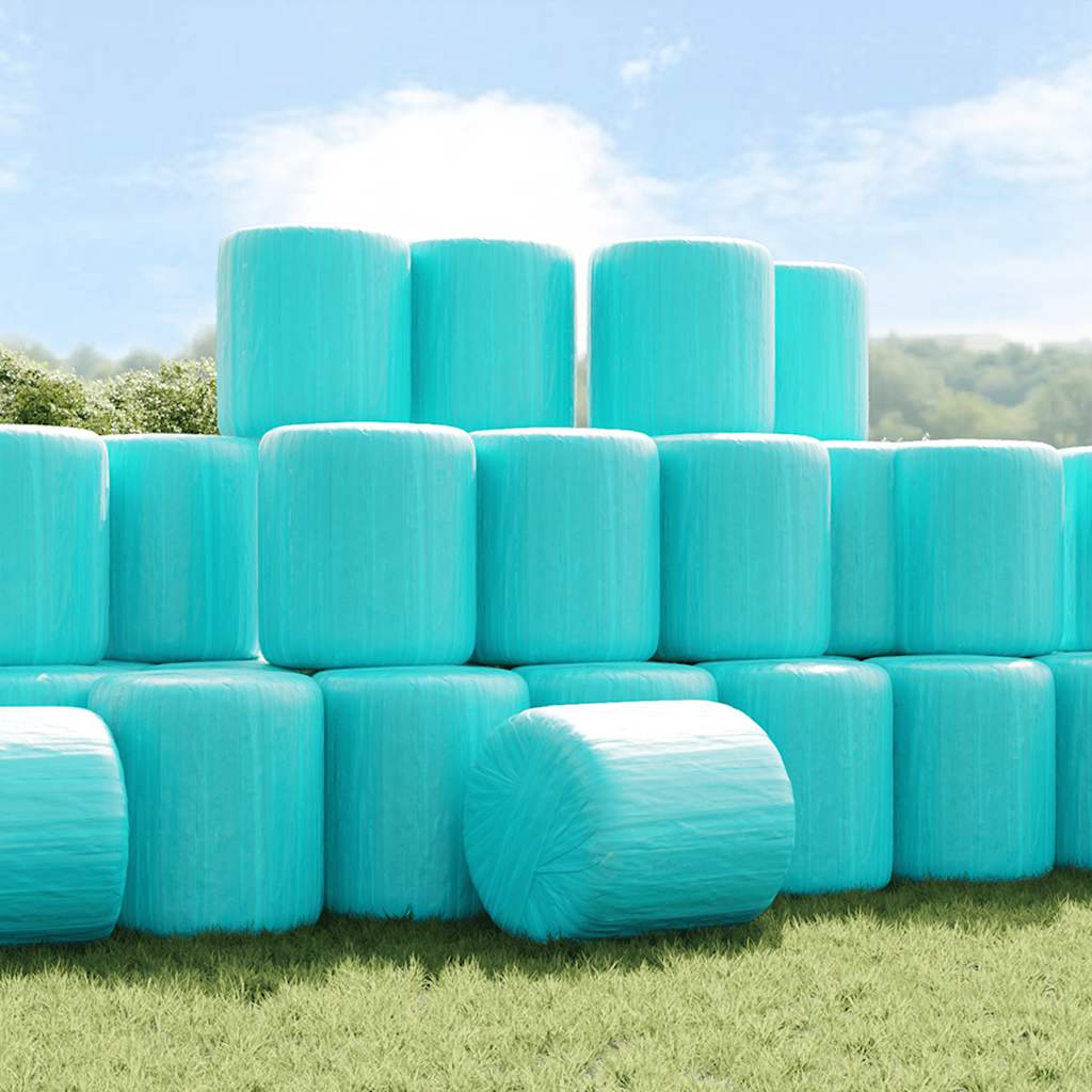 vidaXL Folia rolnicza stretch zielona 25 µm 75 cm x 1500 m