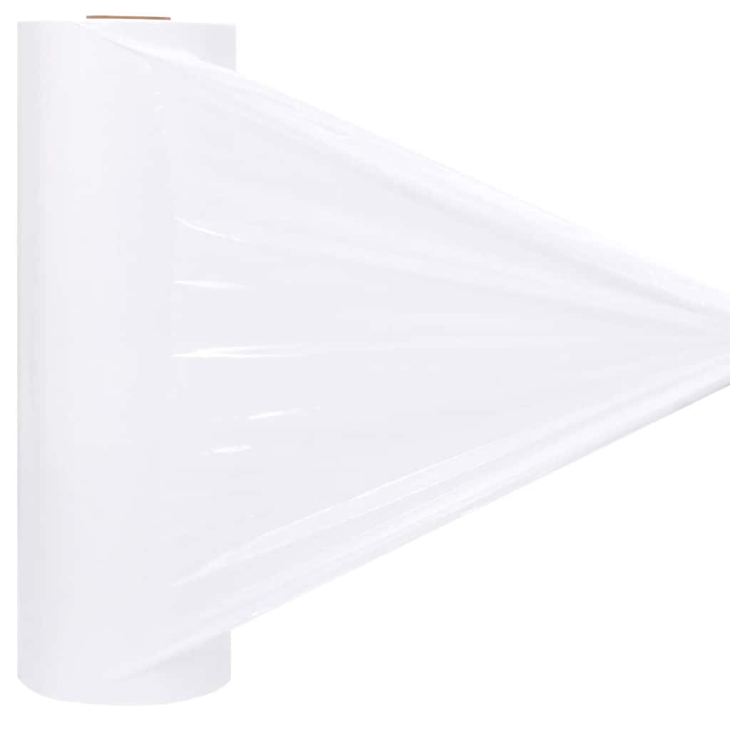 vidaXL Folia stretch rolnicza biała 25 µm 50 cm x 1800 m