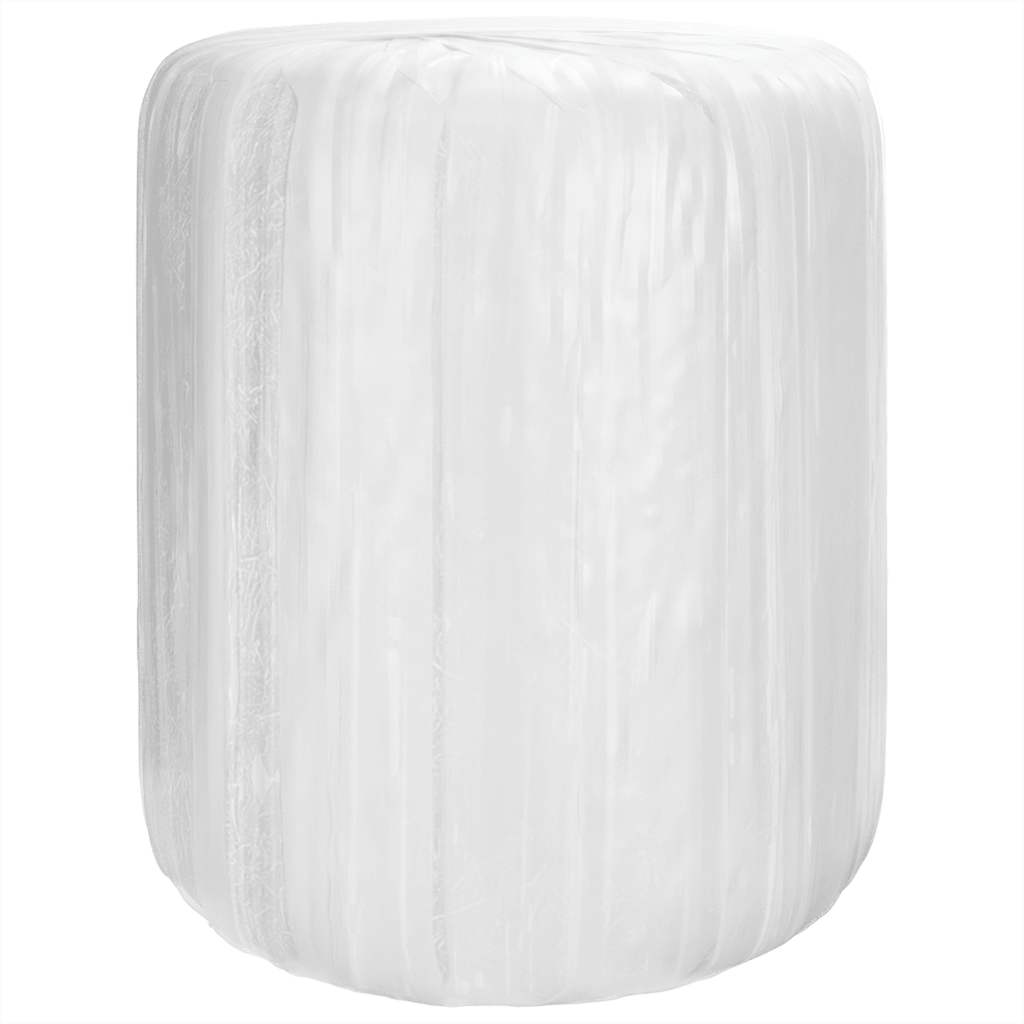 vidaXL Folia stretch rolnicza biała 25 µm 50 cm x 1800 m