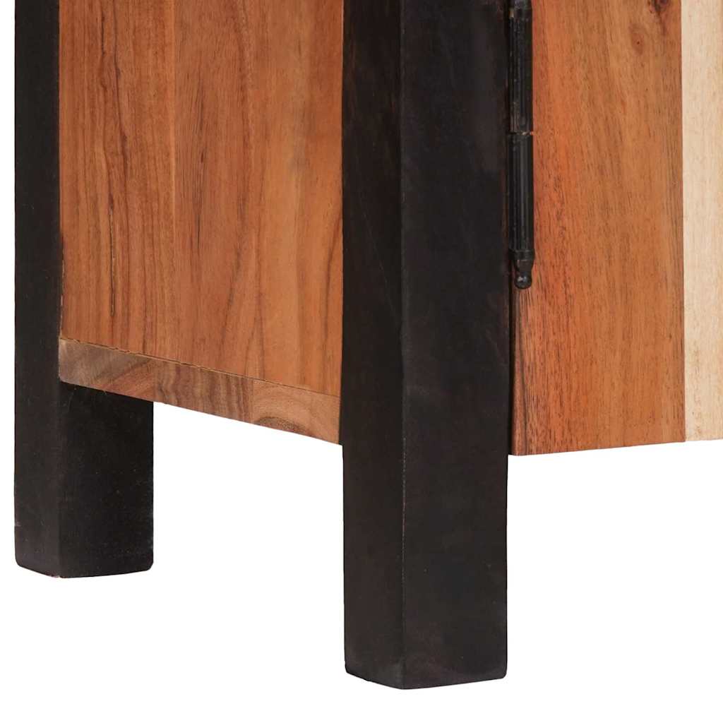 vidaXL Bufet Brązowy 70 x 30 x 75 cm Lite Drewno Akacji