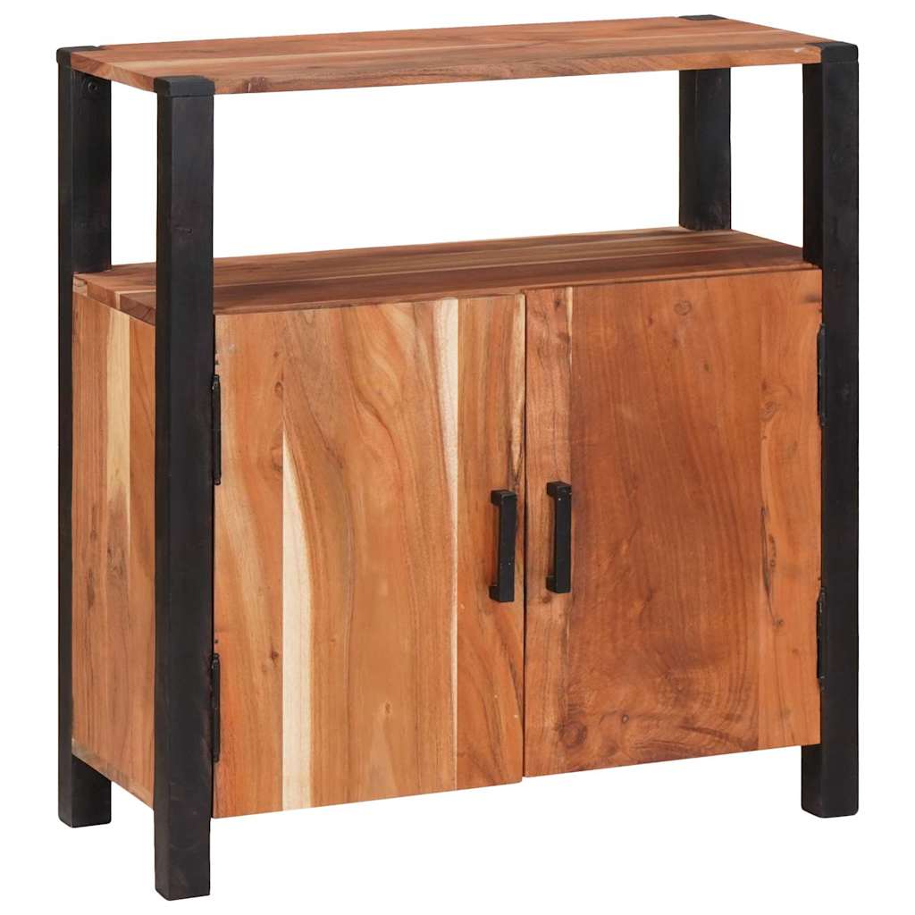 vidaXL Bufet Brązowy 70 x 30 x 75 cm Lite Drewno Akacji