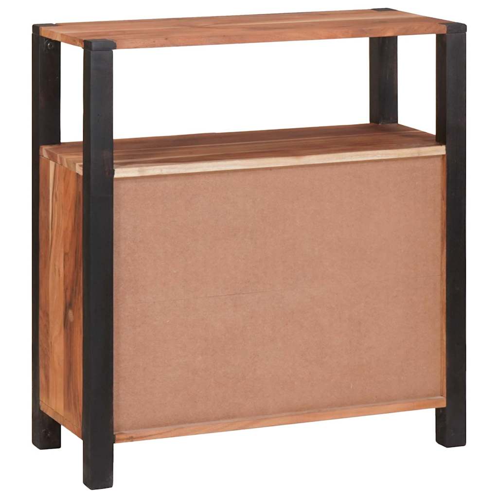 vidaXL Bufet Brązowy 70 x 30 x 75 cm Lite Drewno Akacji