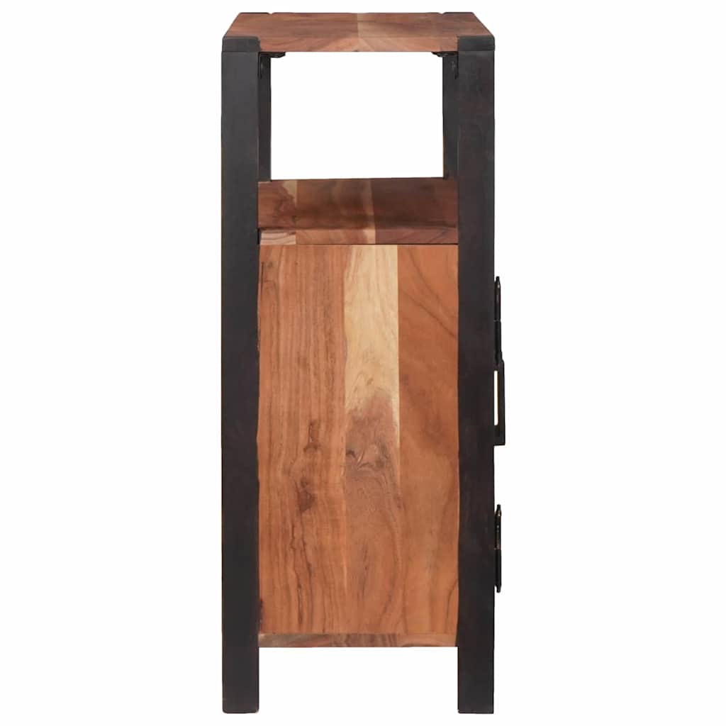 vidaXL Bufet Brązowy 70 x 30 x 75 cm Lite Drewno Akacji