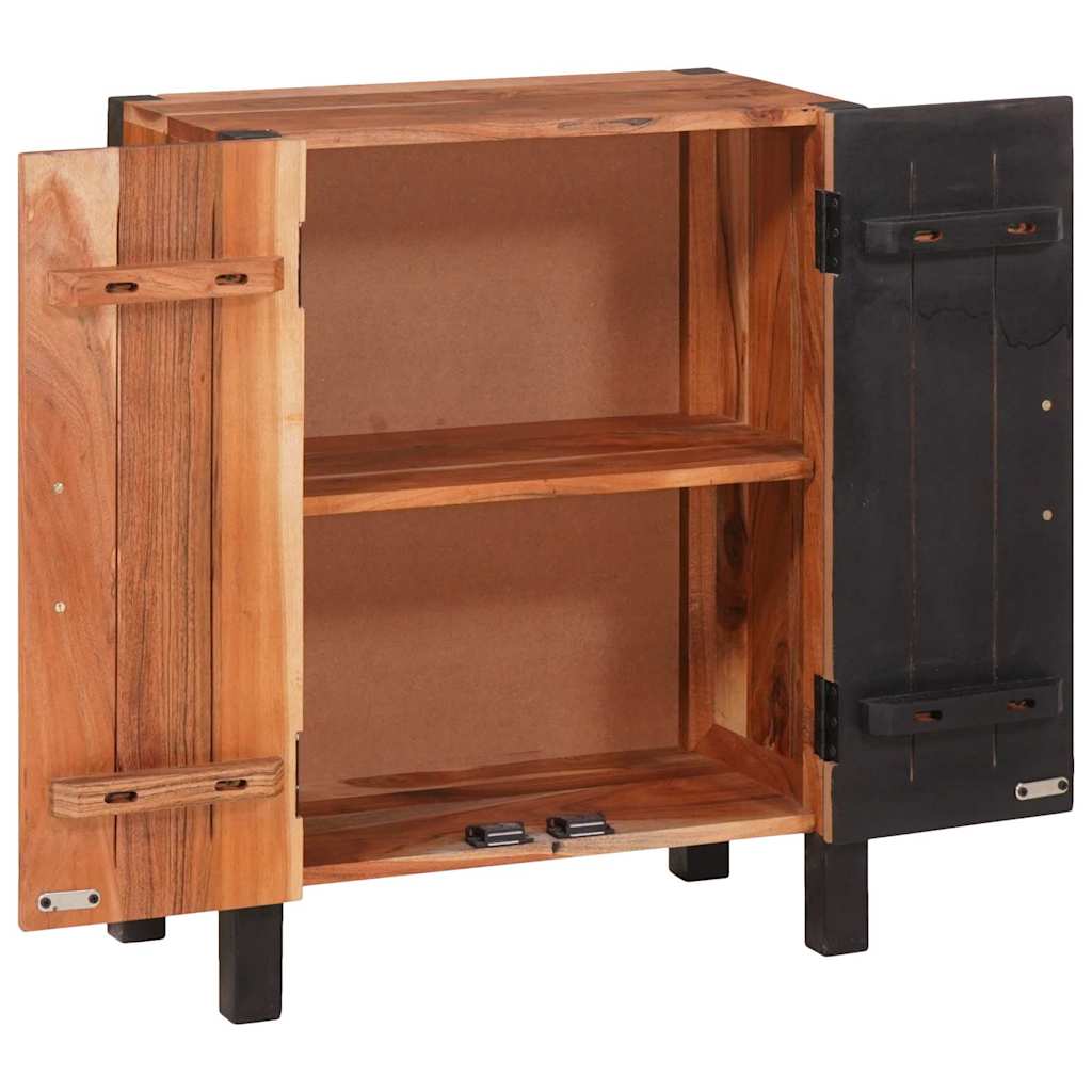 vidaXL Bufet Brązowy 55 x 30 x 75 cm Lite Drewno Akacji