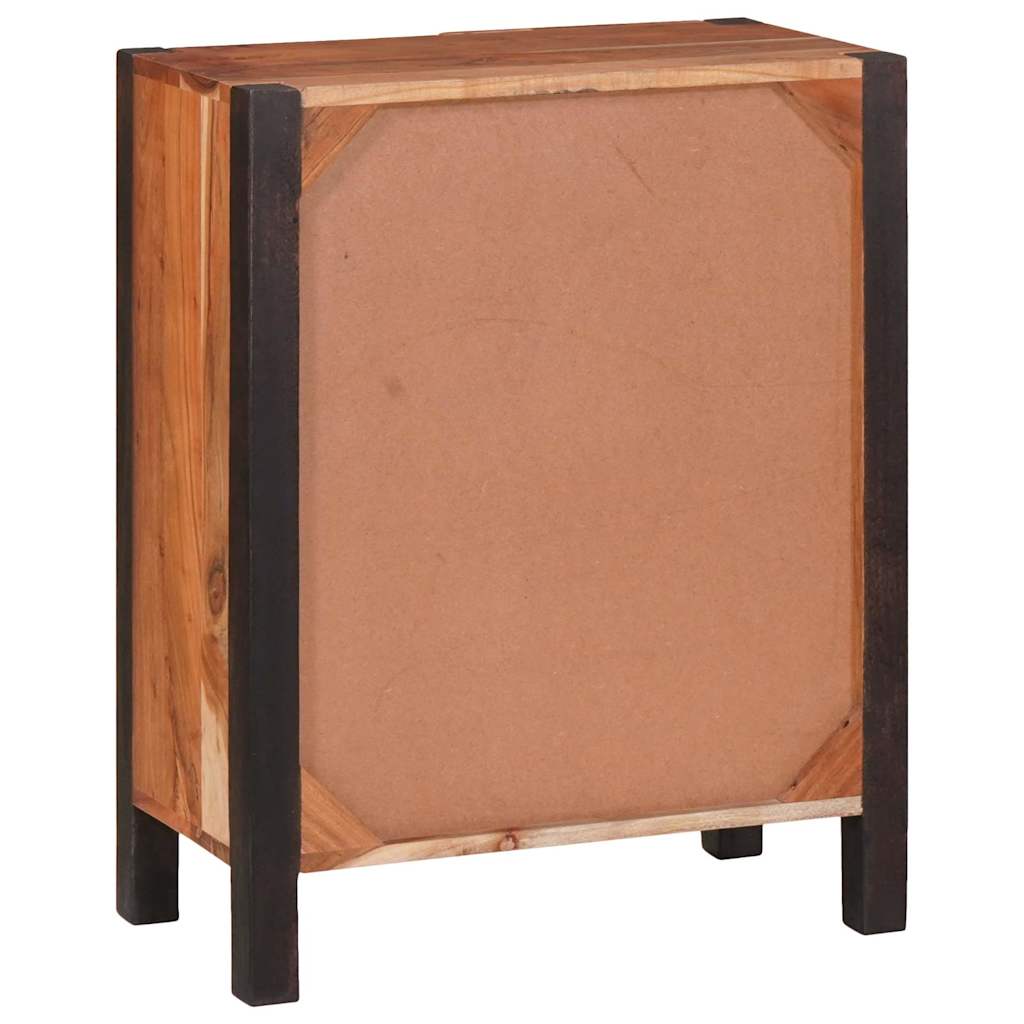 vidaXL Bufet Brązowy 55 x 30 x 75 cm Lite Drewno Akacji
