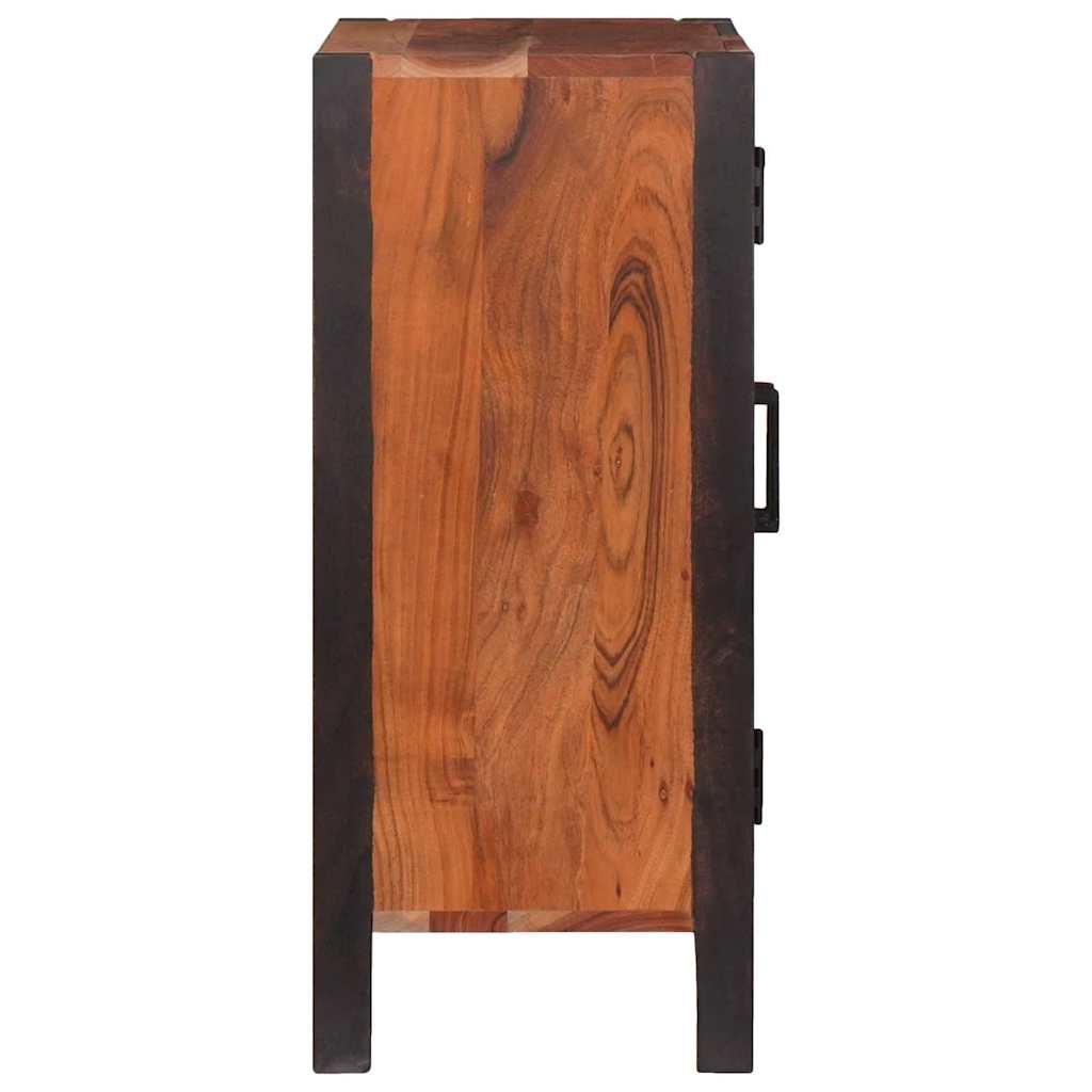 vidaXL Bufet Brązowy 55 x 30 x 75 cm Lite Drewno Akacji
