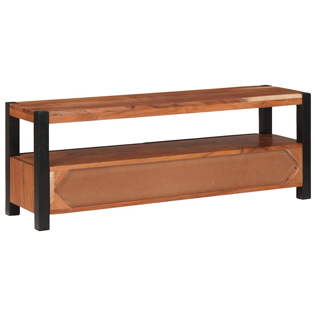 vidaXL Szafka multimedialna z szufladą Brązowy 110 x 30 x 40 cm