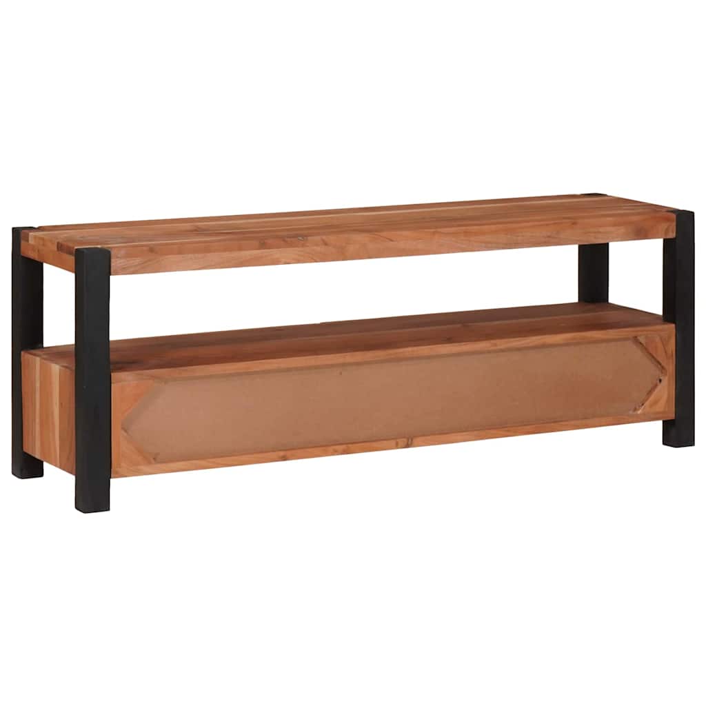 vidaXL Szafka pod telewizor z szufladą Brązowy 110 x 30 x 40 cm