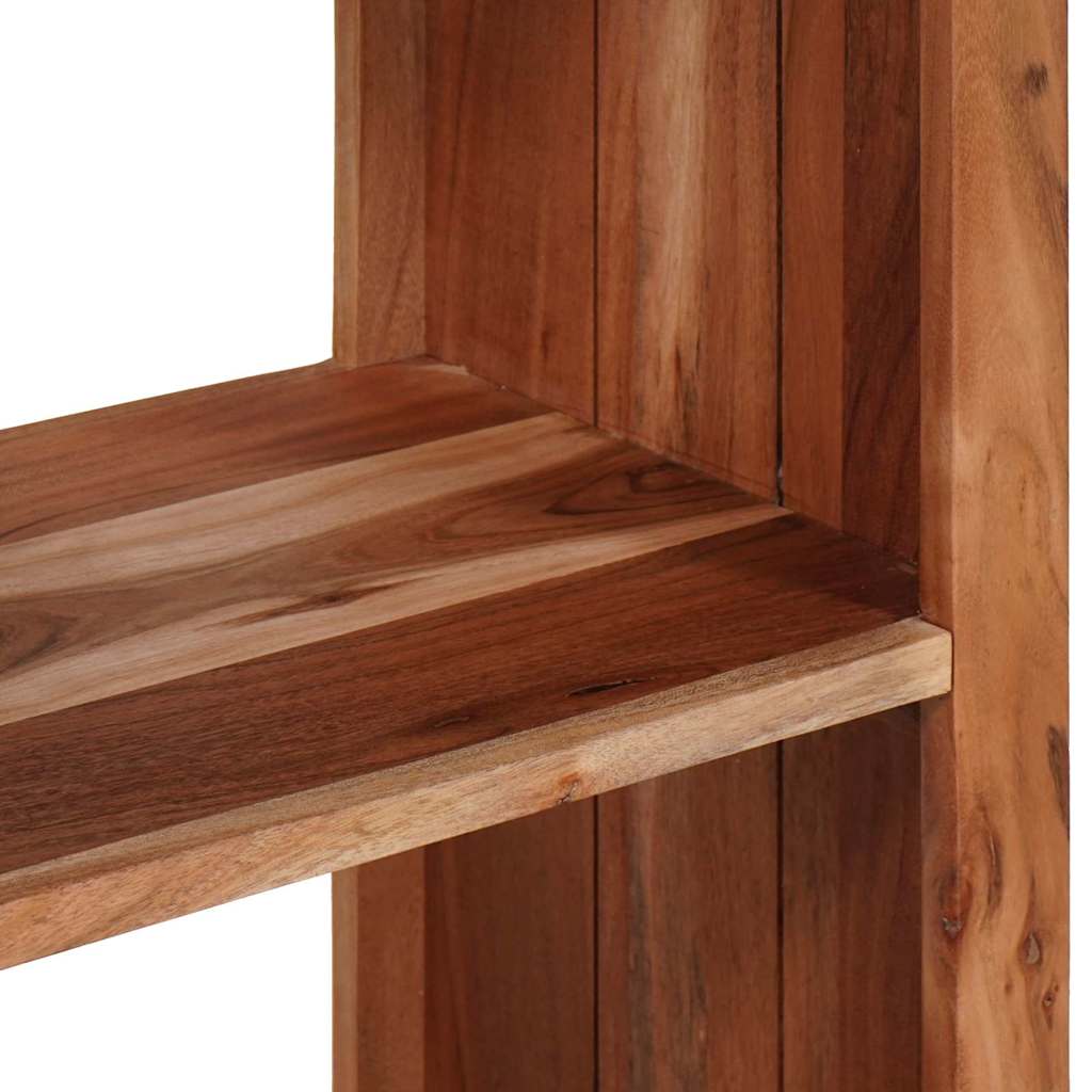 vidaXL Półka na książki Brązowy 50 x 30 x 75 cm Lite Drewno Akacji