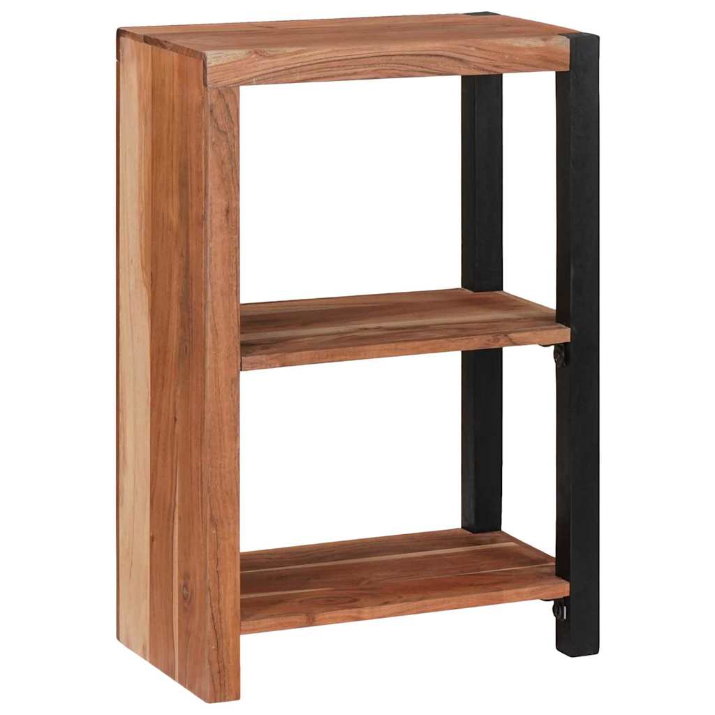 vidaXL Półka na książki Brązowy 50 x 30 x 75 cm Lite Drewno Akacji