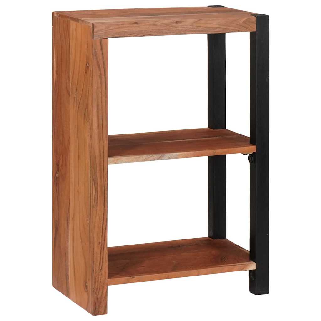 vidaXL Półka na książki Brązowy 50 x 30 x 75 cm Lite Drewno Akacji