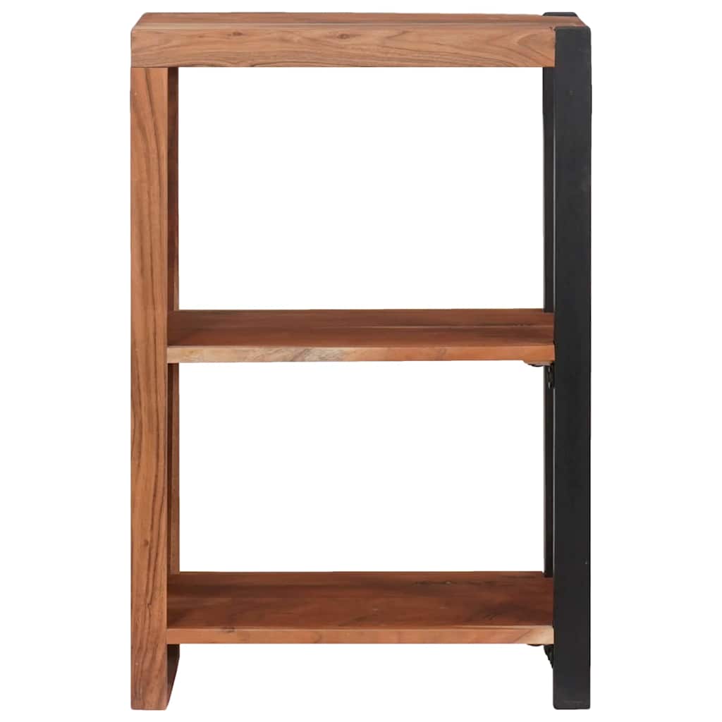 vidaXL Półka na książki Brązowy 50 x 30 x 75 cm Lite Drewno Akacji